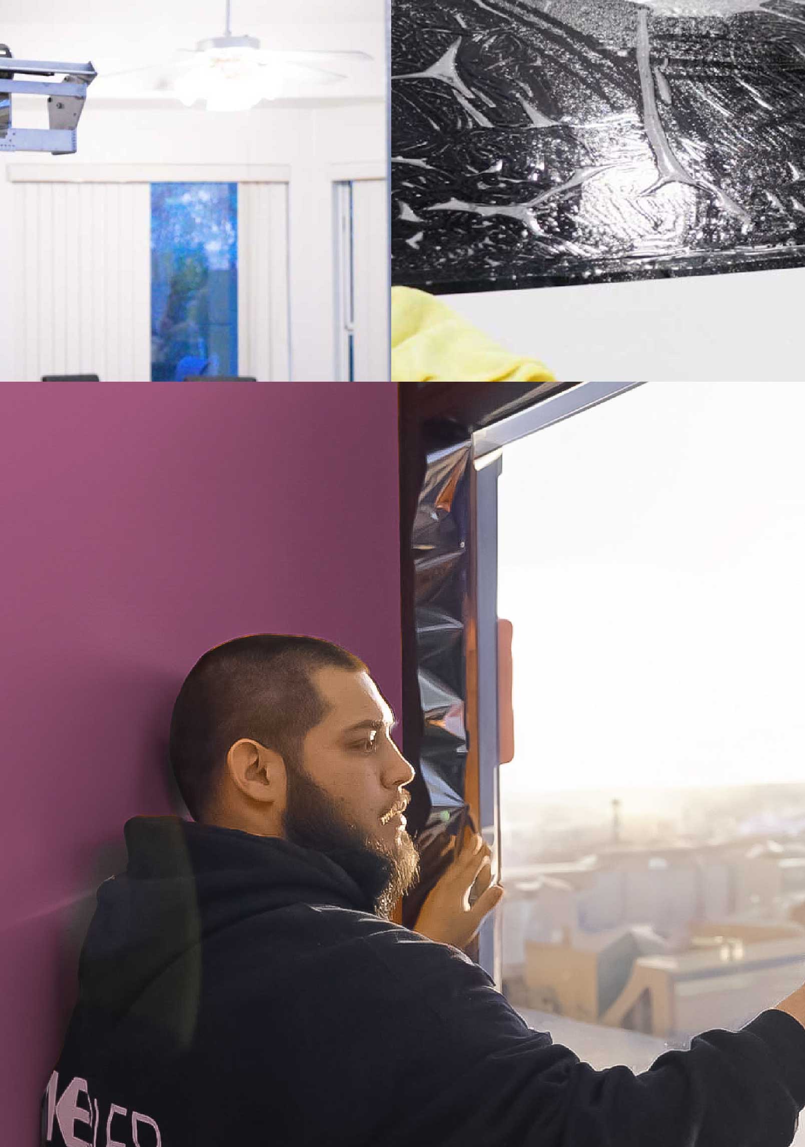 Kepler Specialist Installing Security Window Film in North Dartmouth Massachusetts