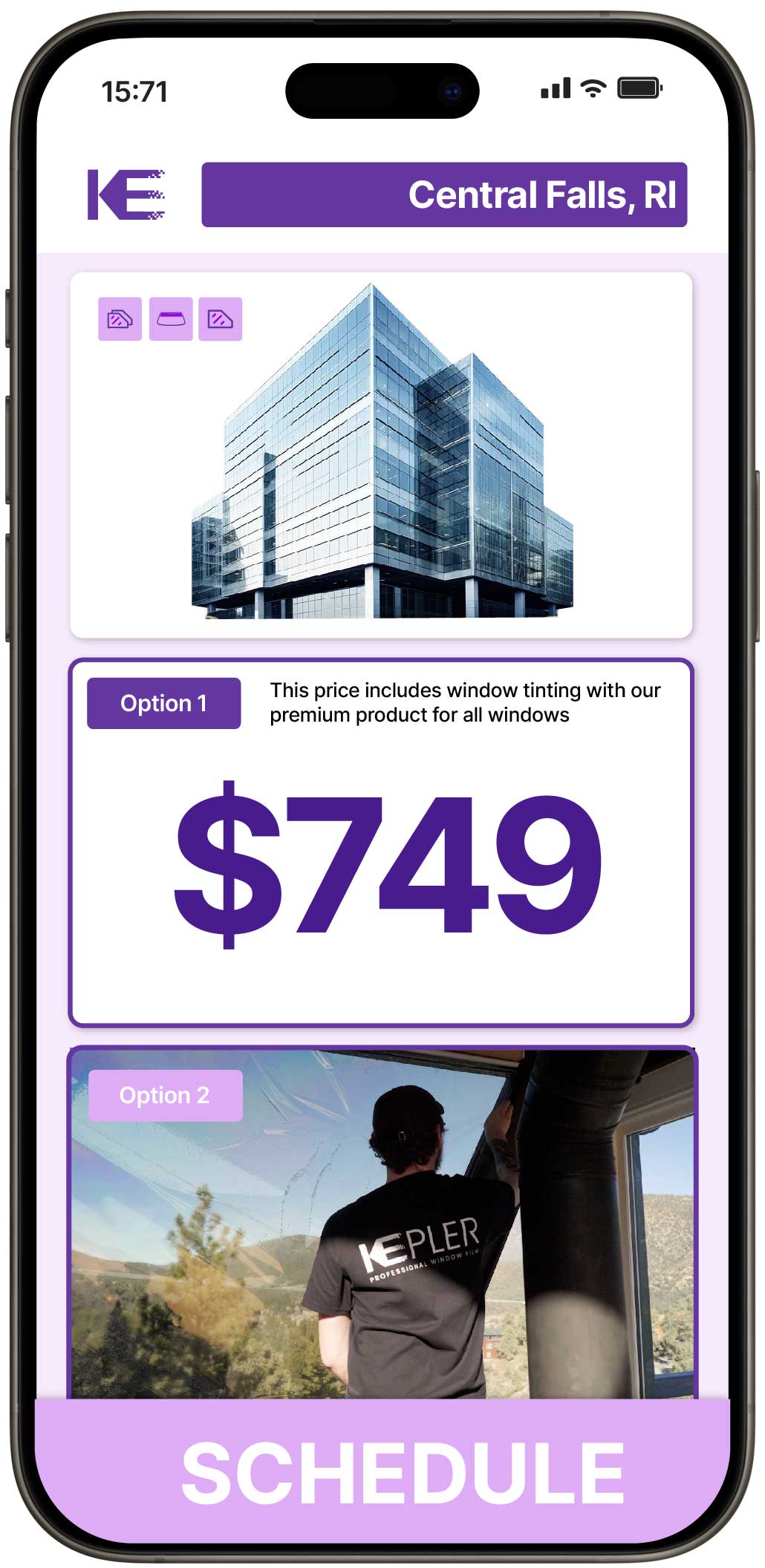 View Affordable Safety and Security Window Film Prices in Central Falls, Rhode Island