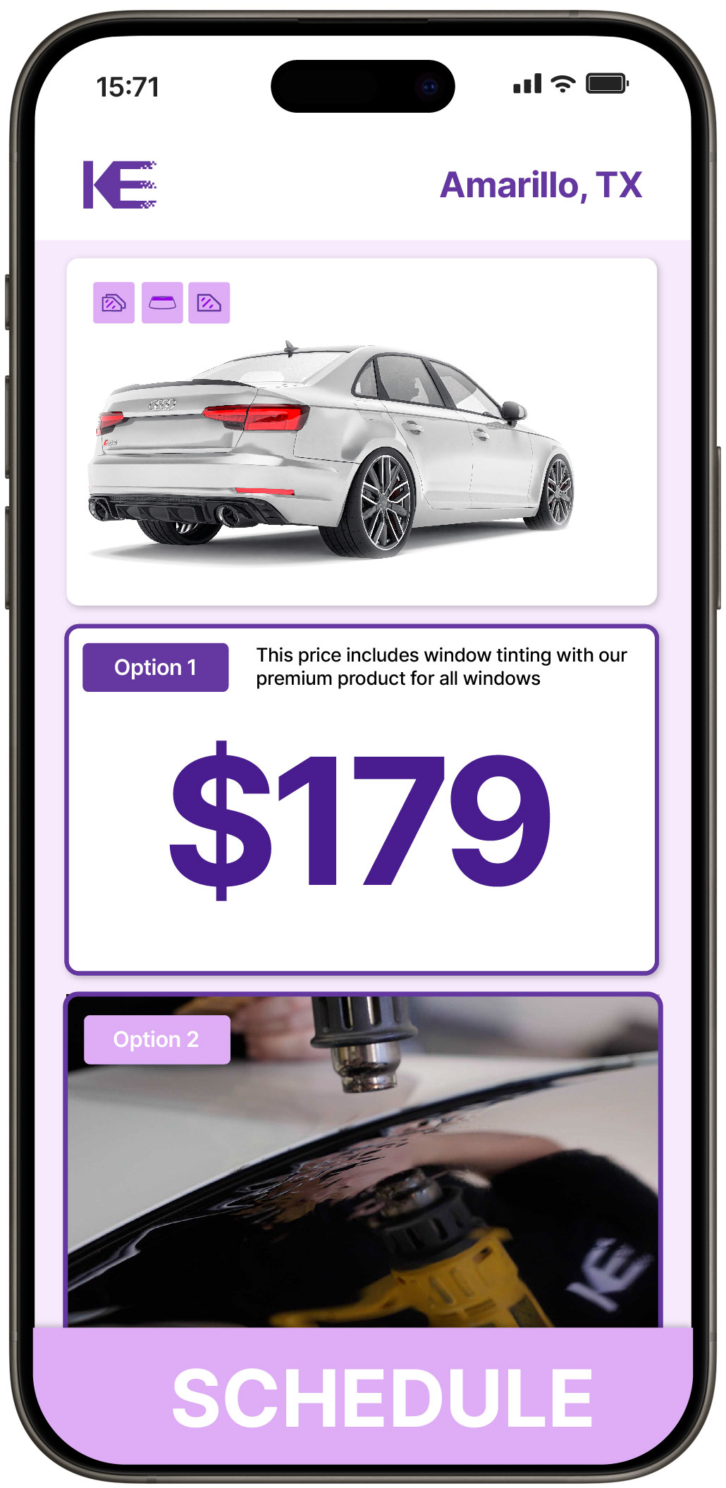 View Reasonable Car Window Tinting Prices in Amarillo, Texas