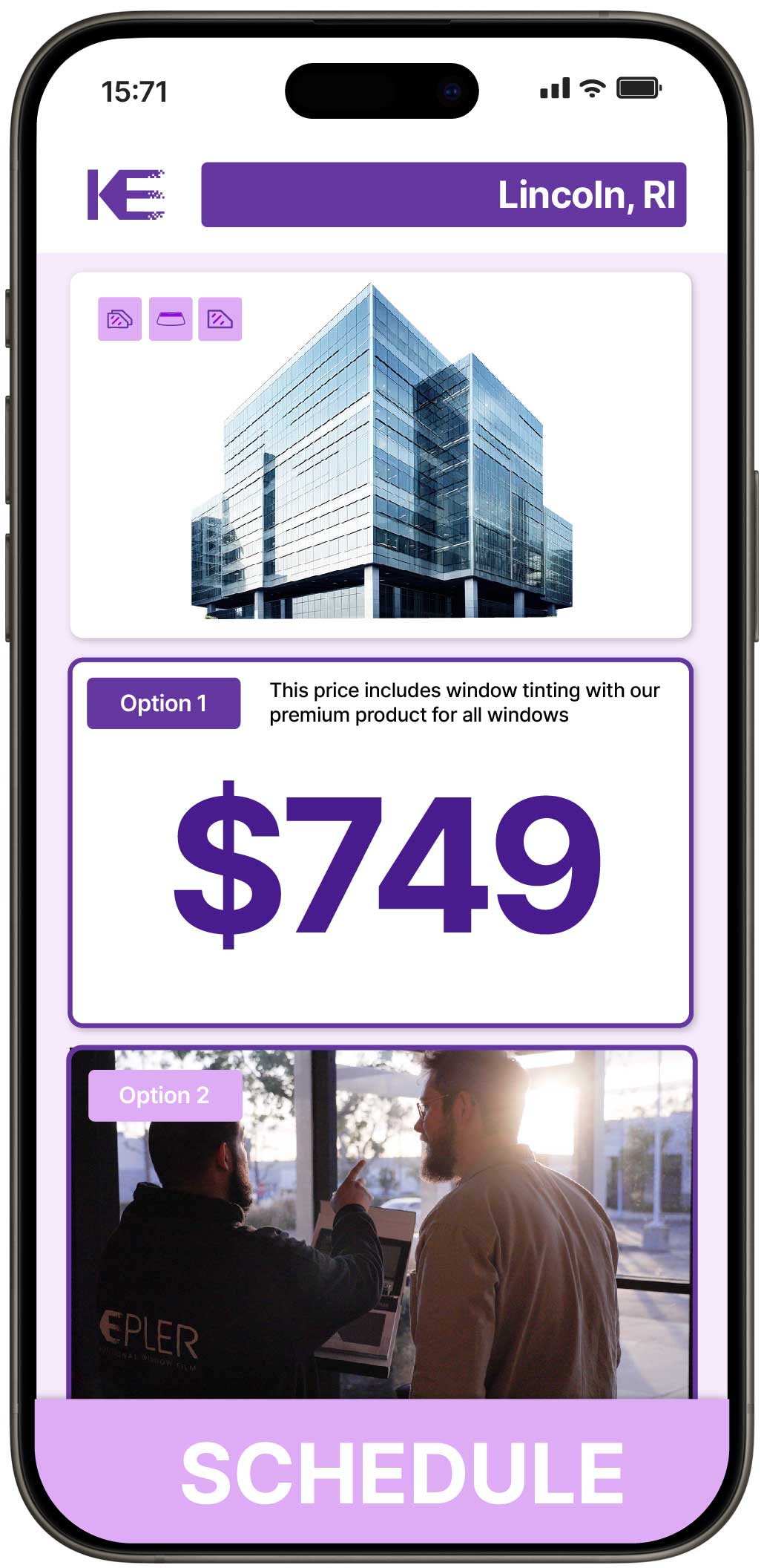 View Reasonable Safety and Security Window Film Costs in Lincoln, Rhode Island