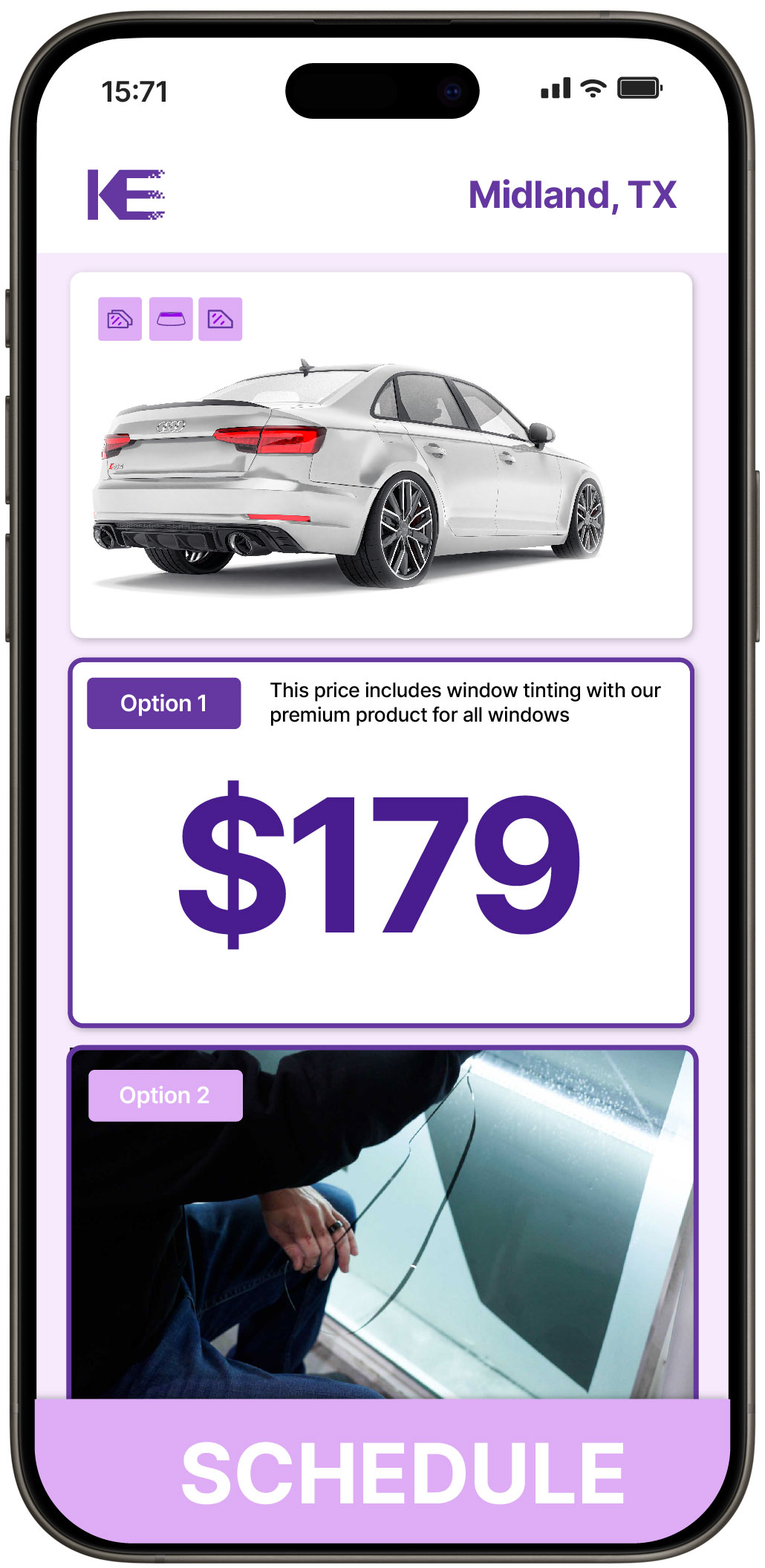 Car Window Tinting Midland | Professional Tinting from $139