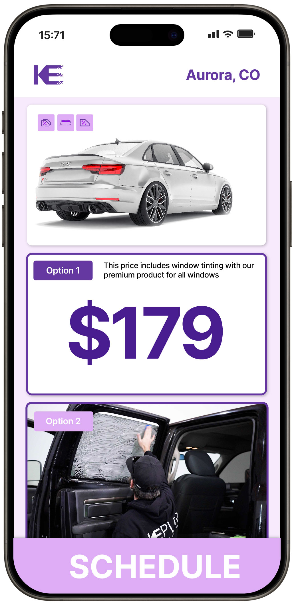 Car Window Tinting Aurora | Professional Tinting from $139