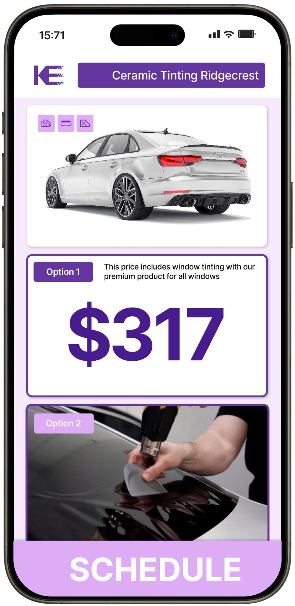 View Affordable Ceramic Window Tinting Prices in Ridgecrest, California