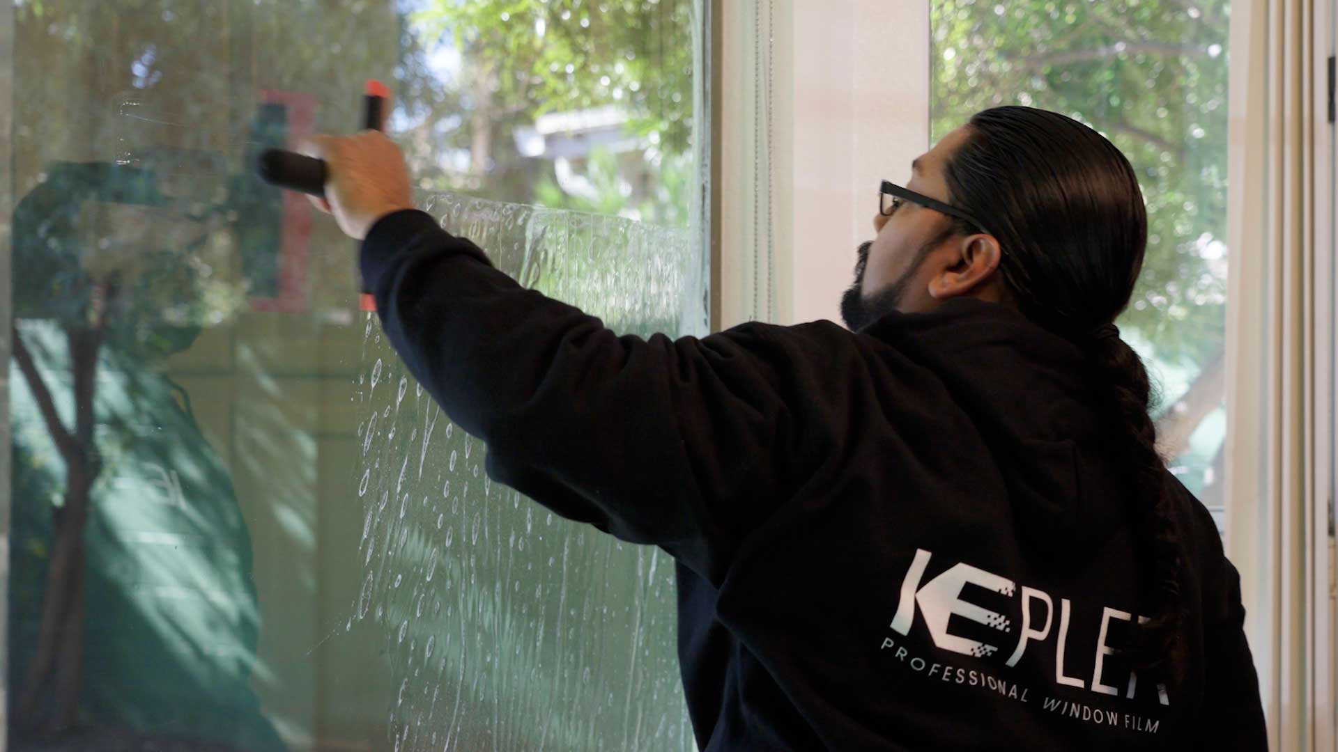 Expert Commercial Glass Safety Film Installation in Johnston