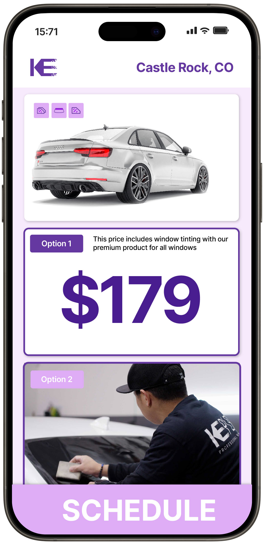 Car Window Tinting Castle Rock | Professional Tinting from $139