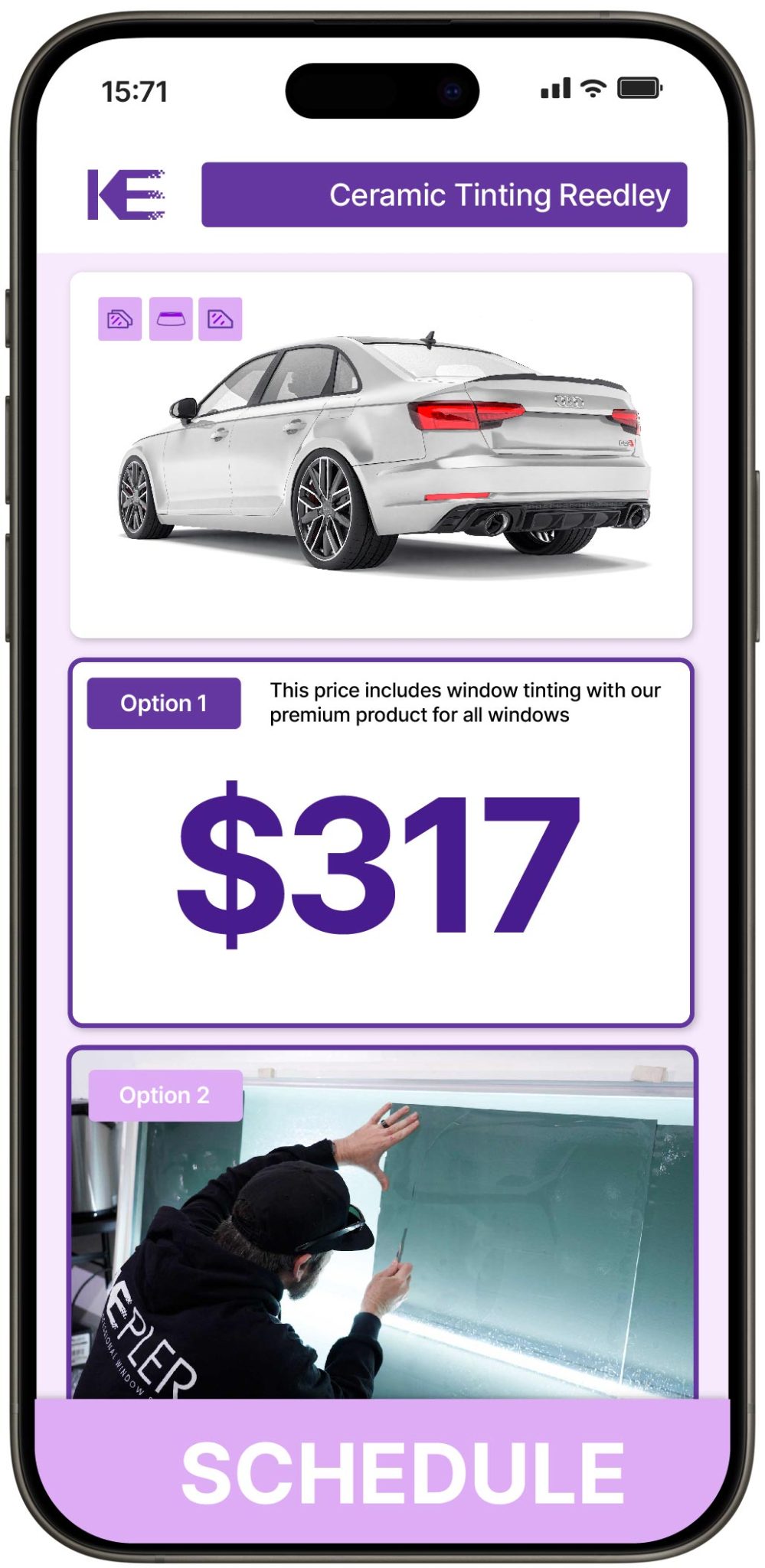 View Affordable Ceramic Window Tinting Prices in Reedley, California