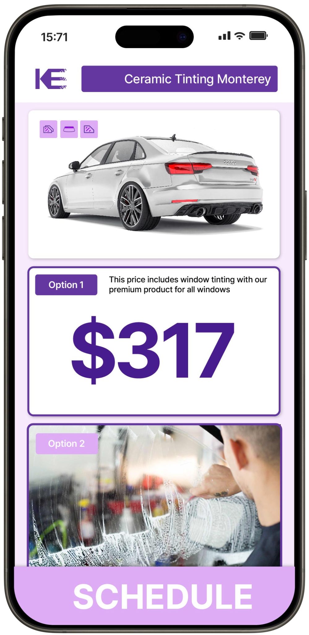 View Competitive Ceramic Window Tinting Prices in Monterey, California