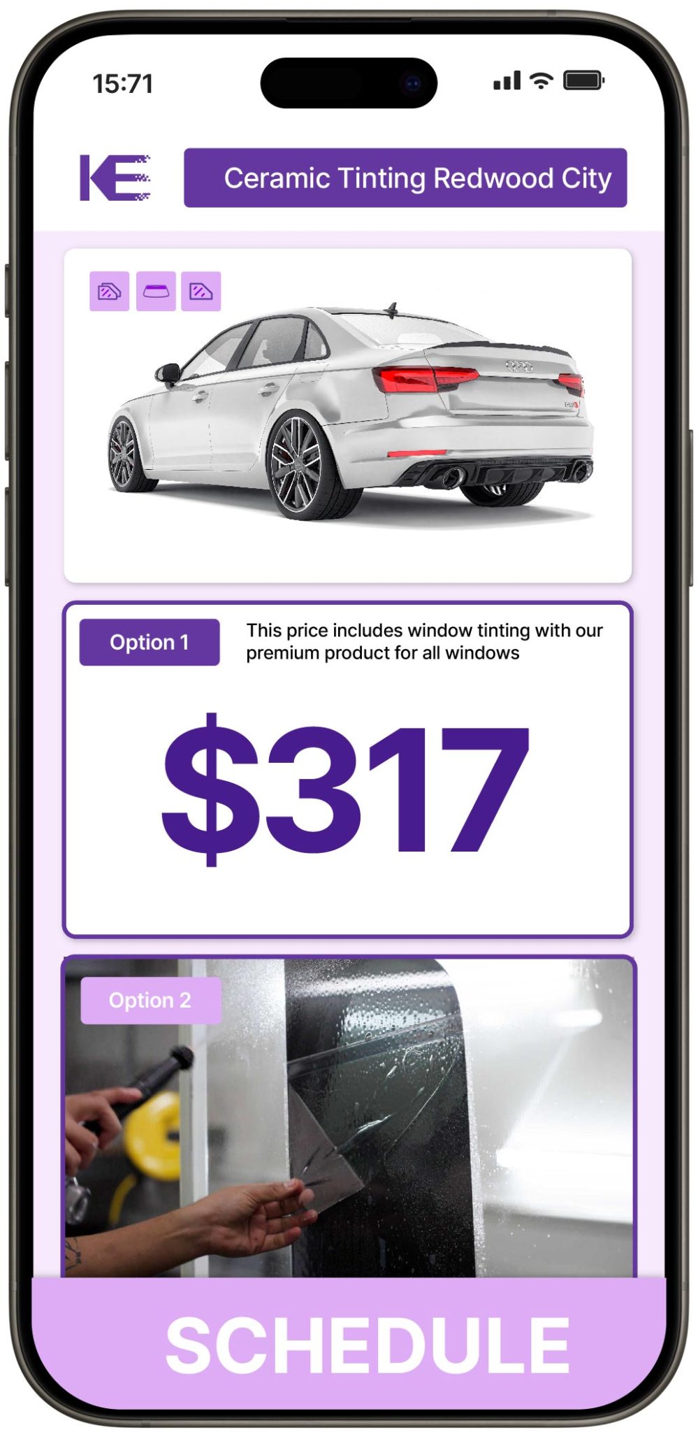View Reasonable Ceramic Window Tinting Prices in Redwood City, California