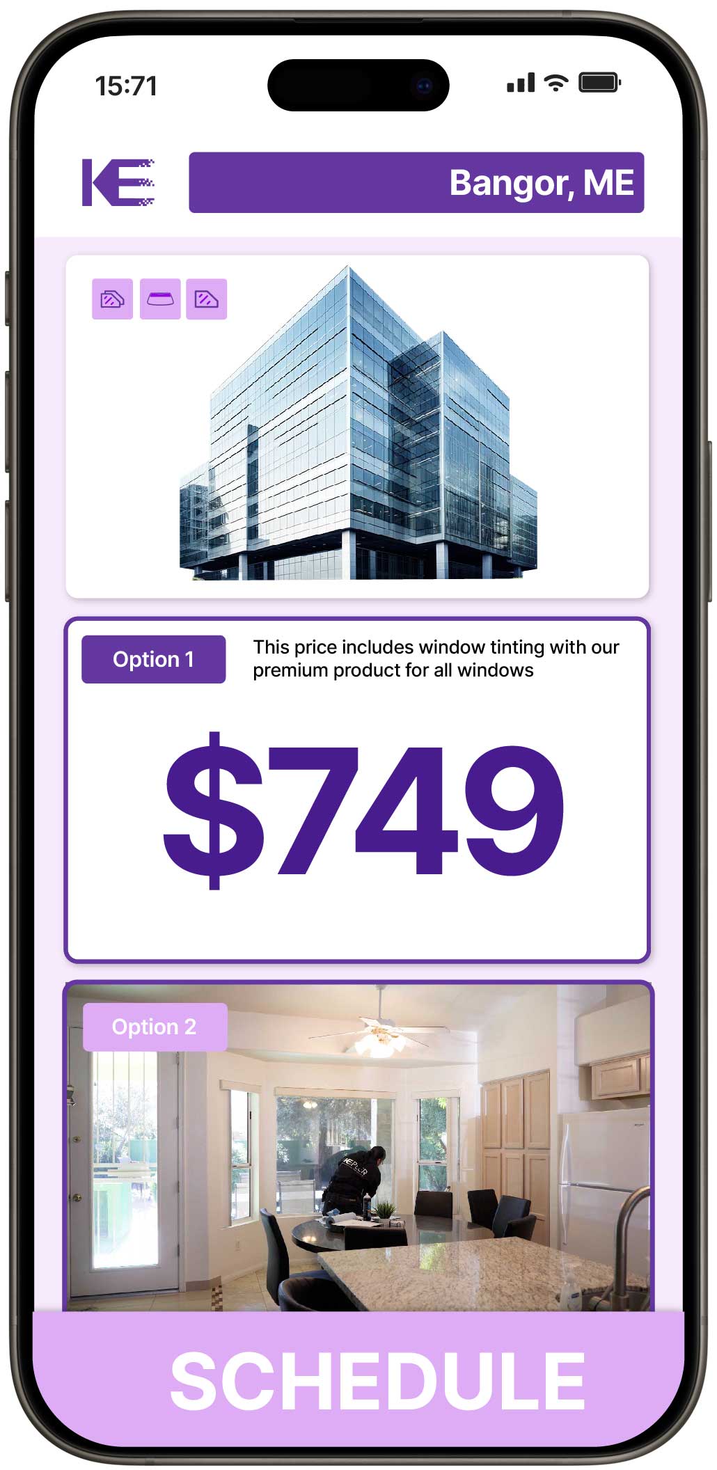 View Competitive Safety and Security Window Film Rates in Bangor, Maine
