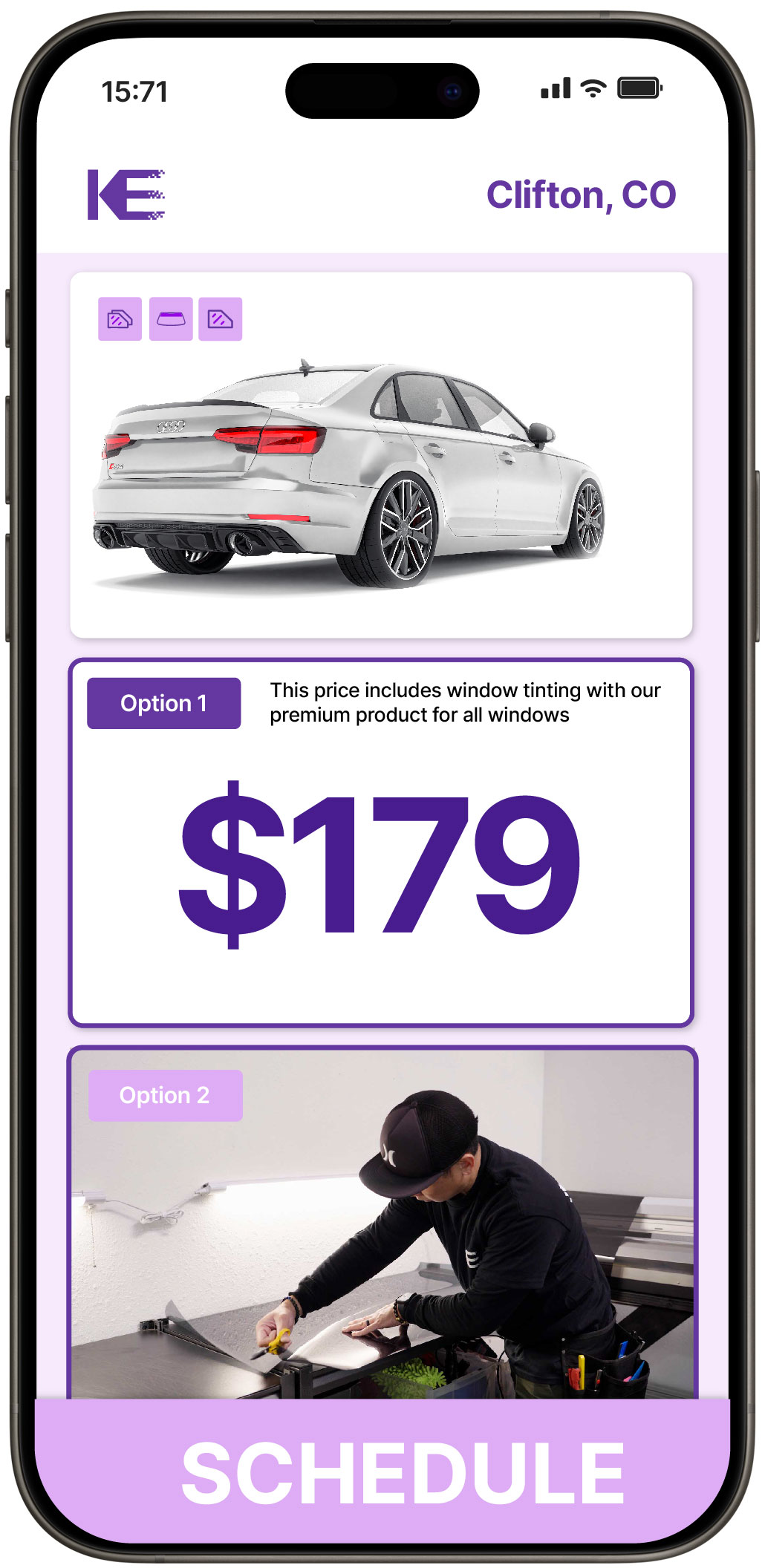 View Reasonable Car Window Tinting Prices in Clifton, Colorado