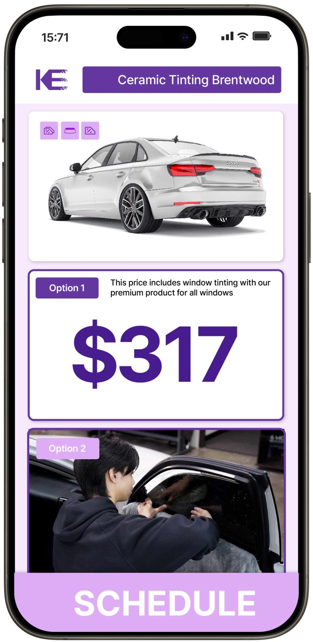 View Reasonable Ceramic Window Tinting Prices in Brentwood, California