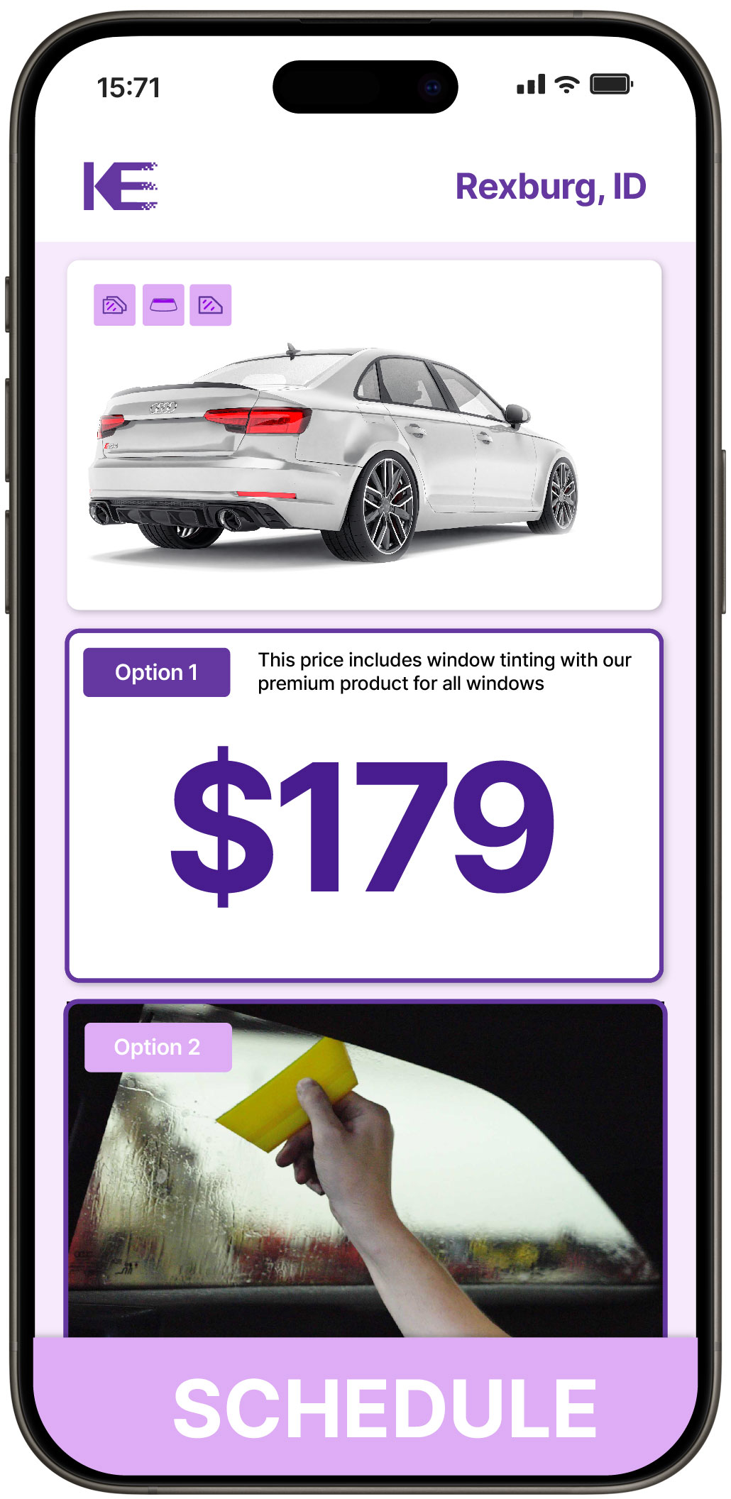View Reasonable Car Window Tinting Prices in Rexburg, Idaho