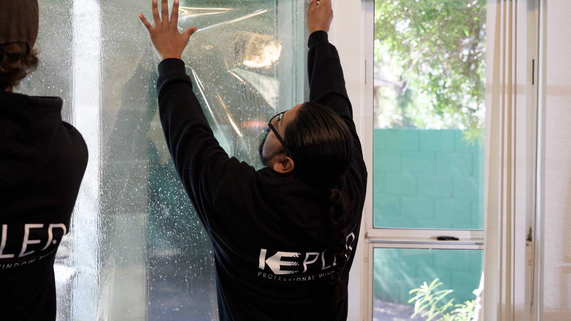 Skilled Shop Window Film Installation in Garfield