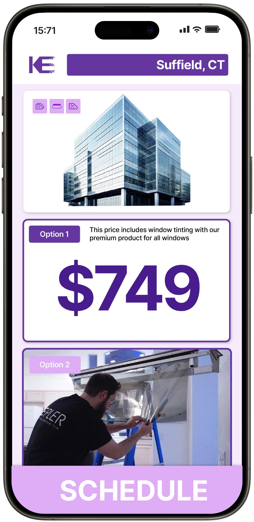 View Reasonable Safety and Security Window Film Prices in Suffield, Connecticut