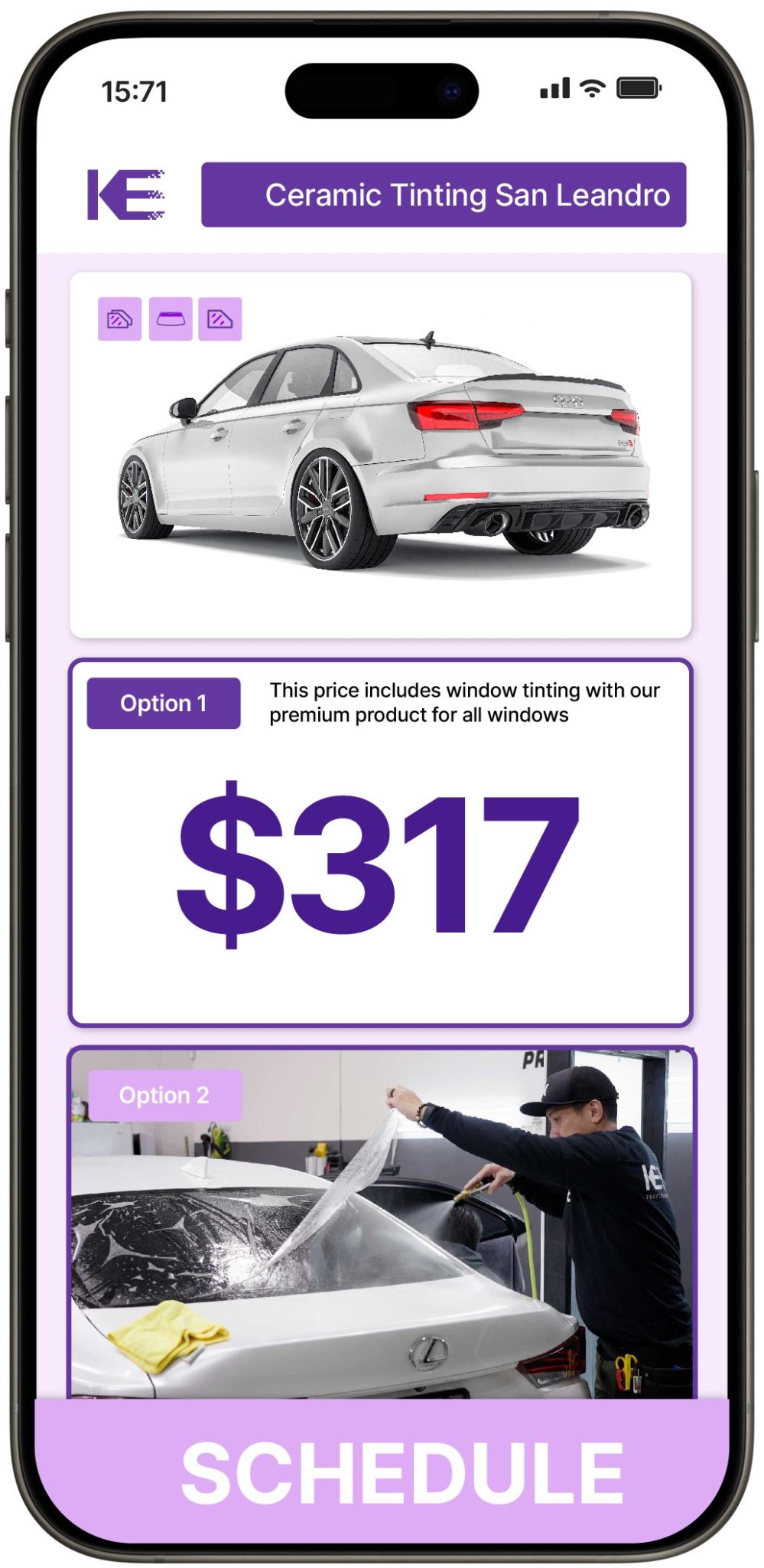View Competitive Ceramic Window Tinting Prices in San Leandro, California