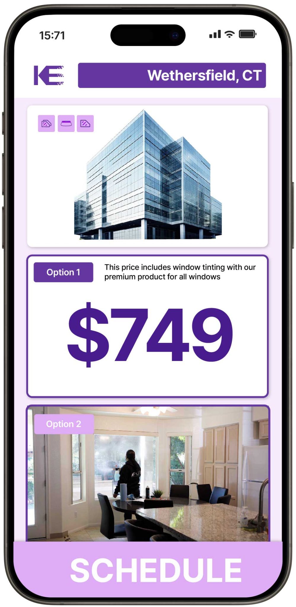 View Competitive Safety and Security Window Film Prices in Wethersfield, Connecticut