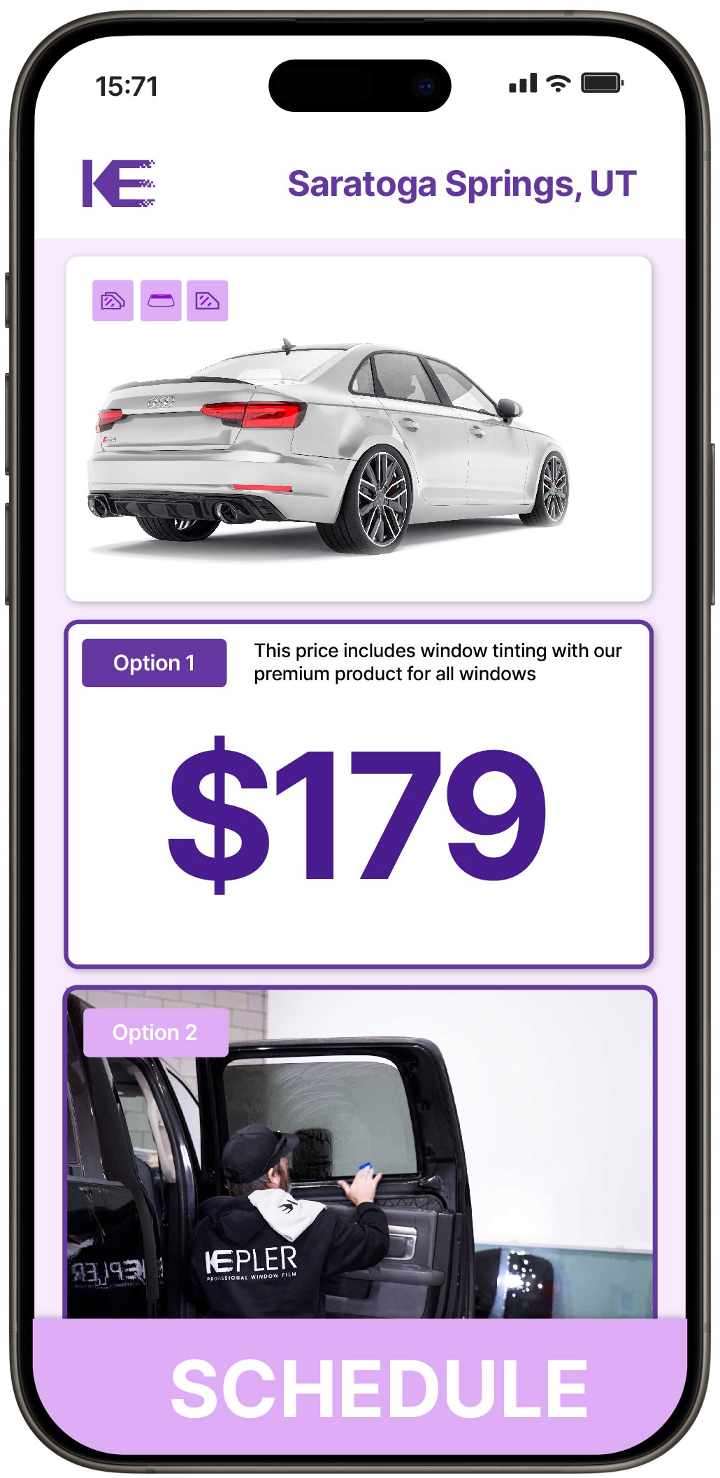 Car Window Tinting Saratoga Springs | Professional Tinting from $139