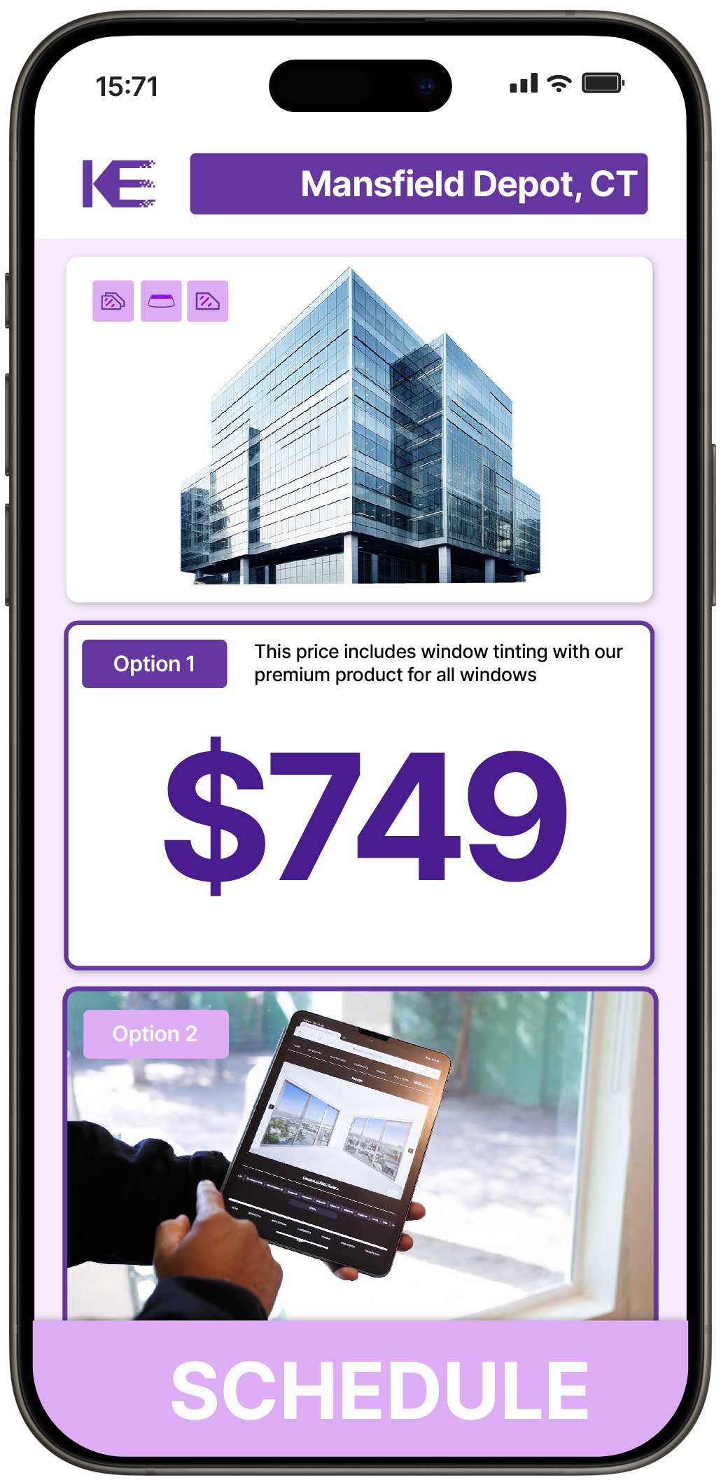 View Competitive Safety and Security Window Film Prices in Mansfield Depot, Connecticut