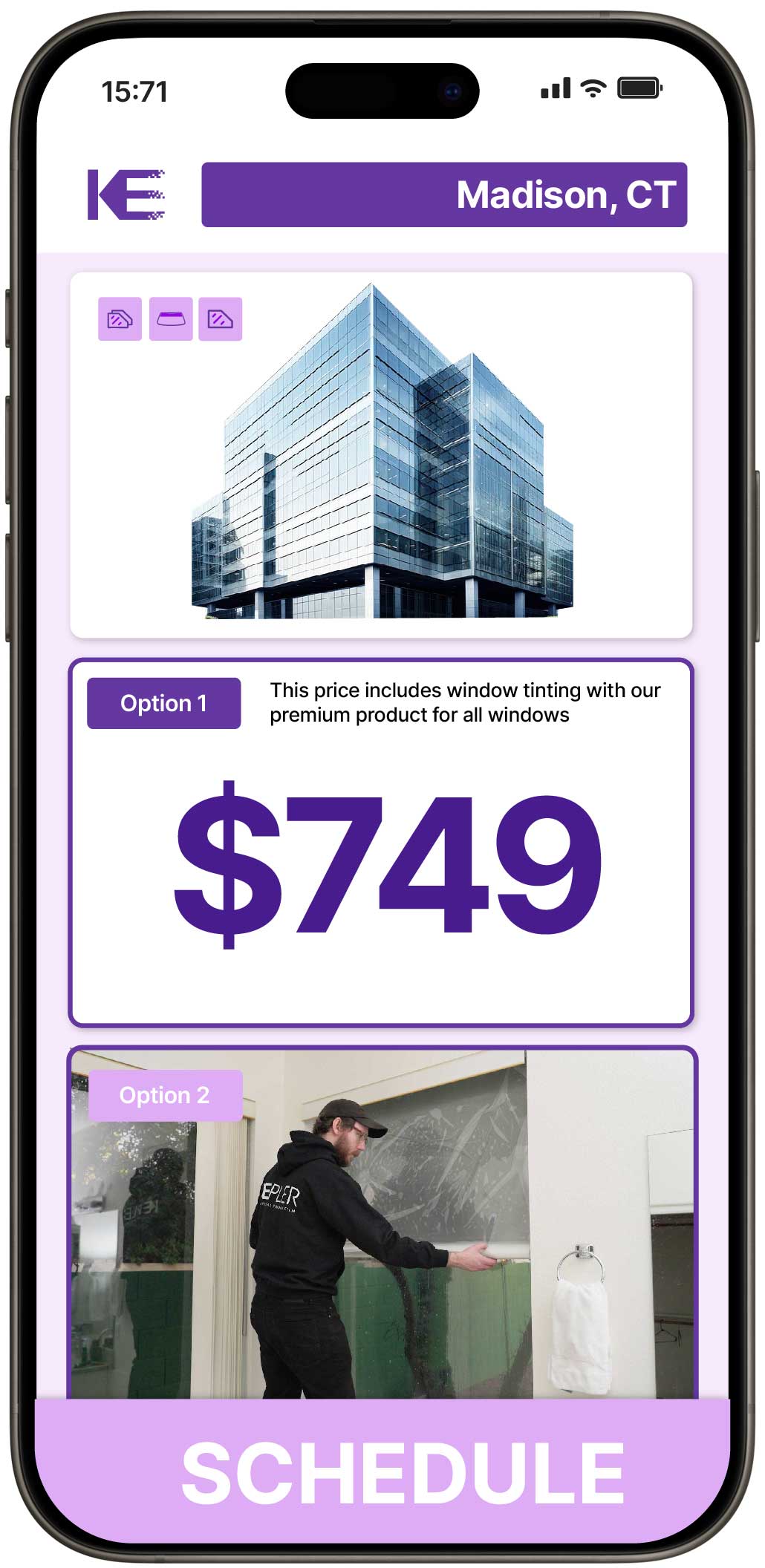 View Reasonable Safety and Security Window Film Costs in Madison, Connecticut