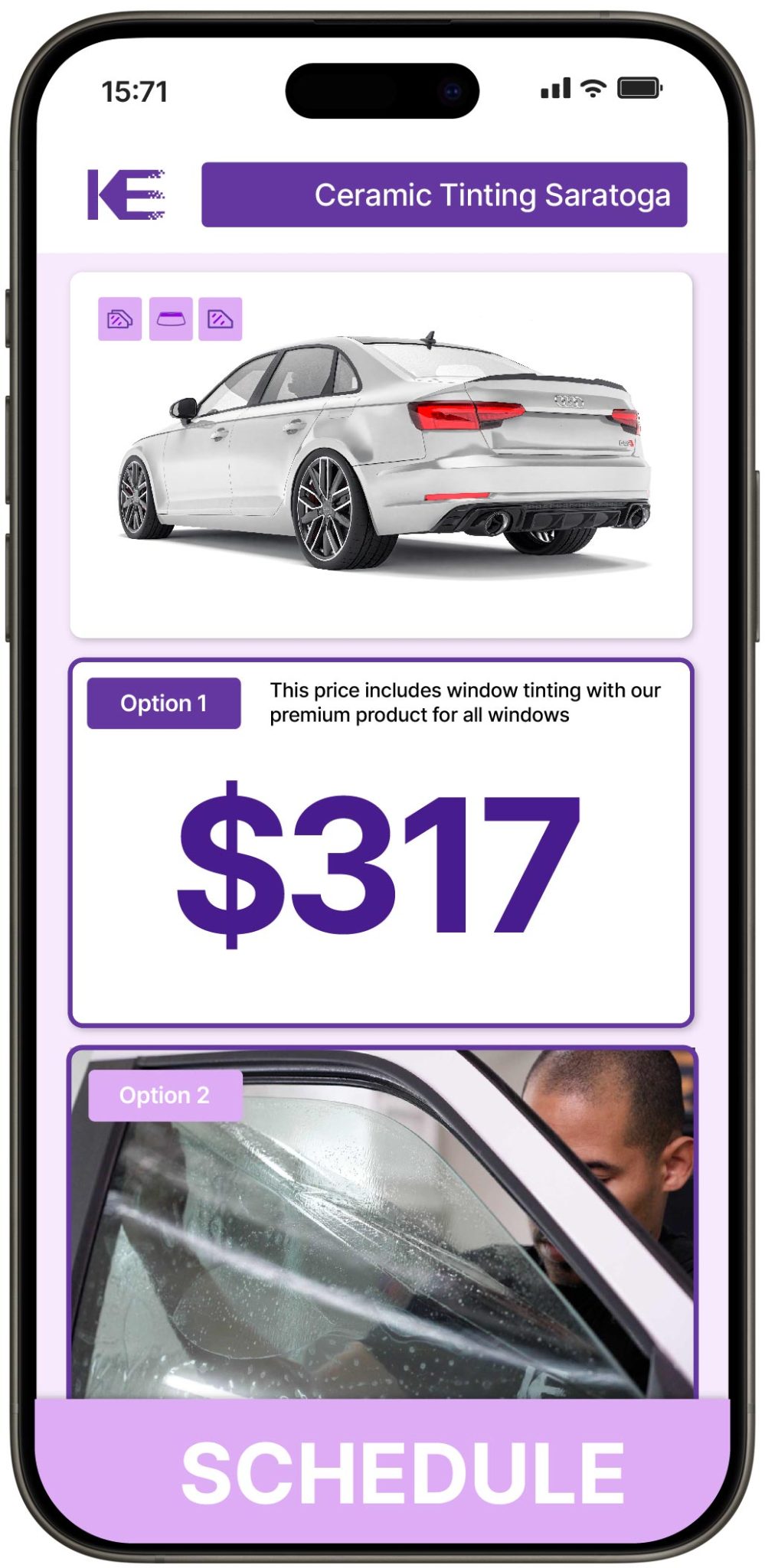 View Affordable Ceramic Window Tinting Prices in Saratoga, California