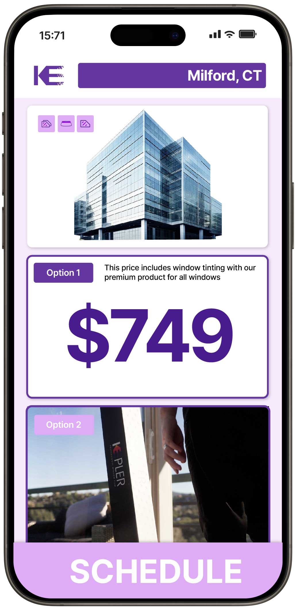 View Affordable Safety and Security Window Film Costs in Milford, Connecticut