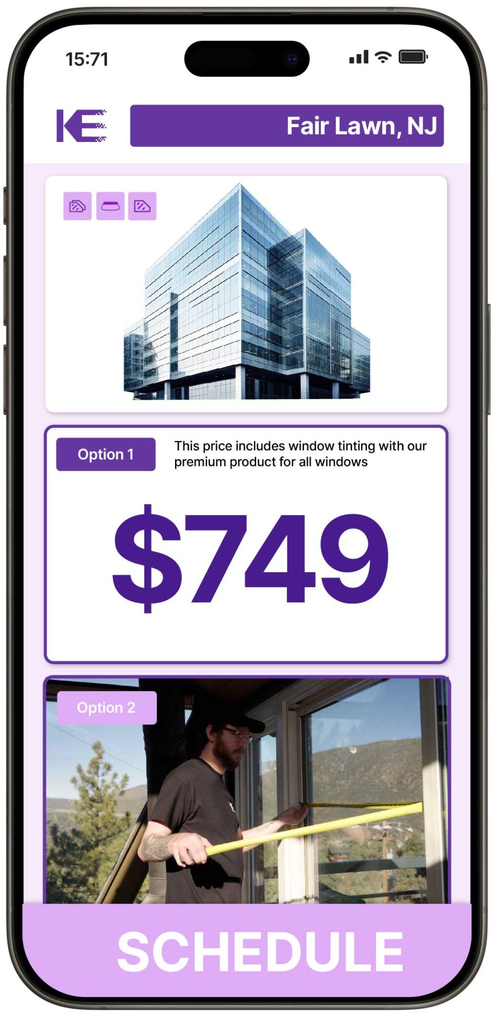 View Competitive Commercial Window Tinting Prices in Fair Lawn, New Jersey