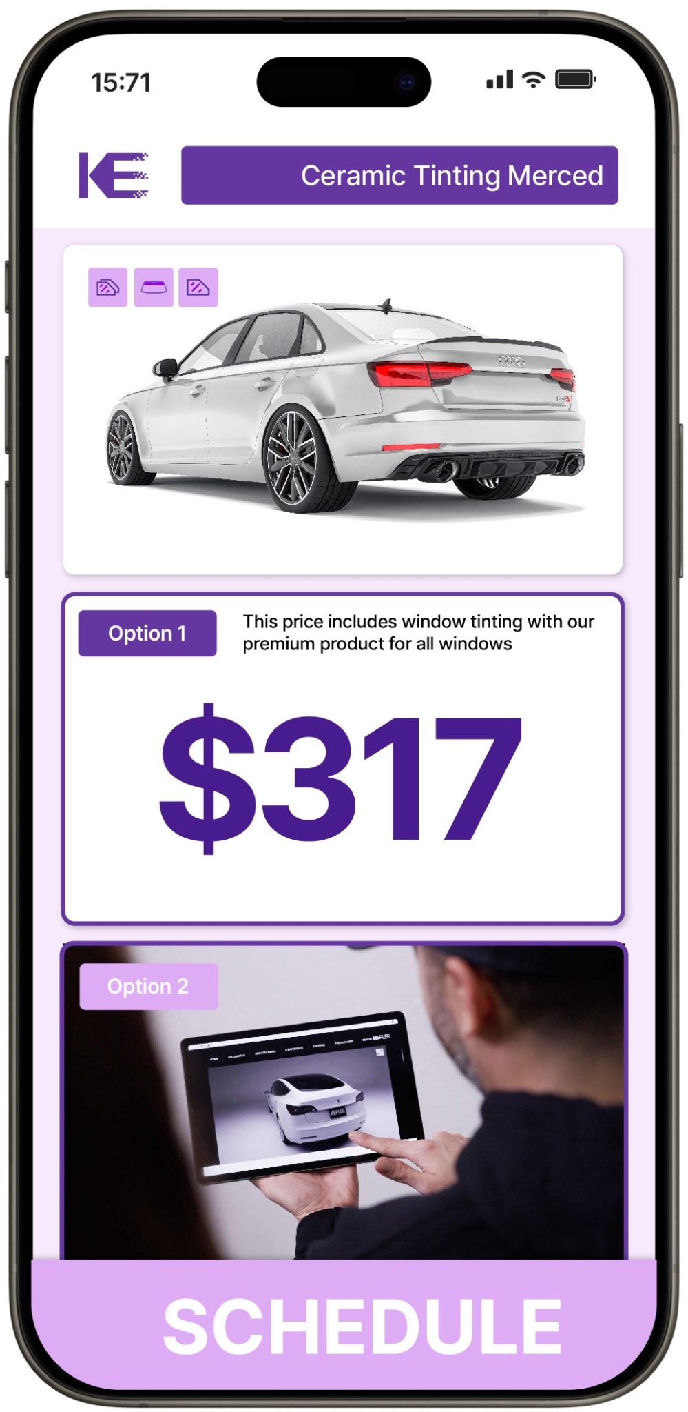 View Competitive Ceramic Window Tinting Prices in Merced, California