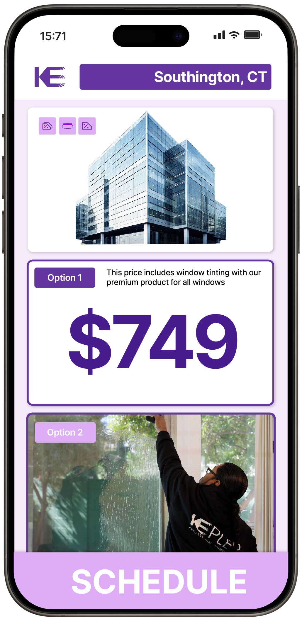 View Competitive Safety and Security Window Film Prices in Southington, Connecticut