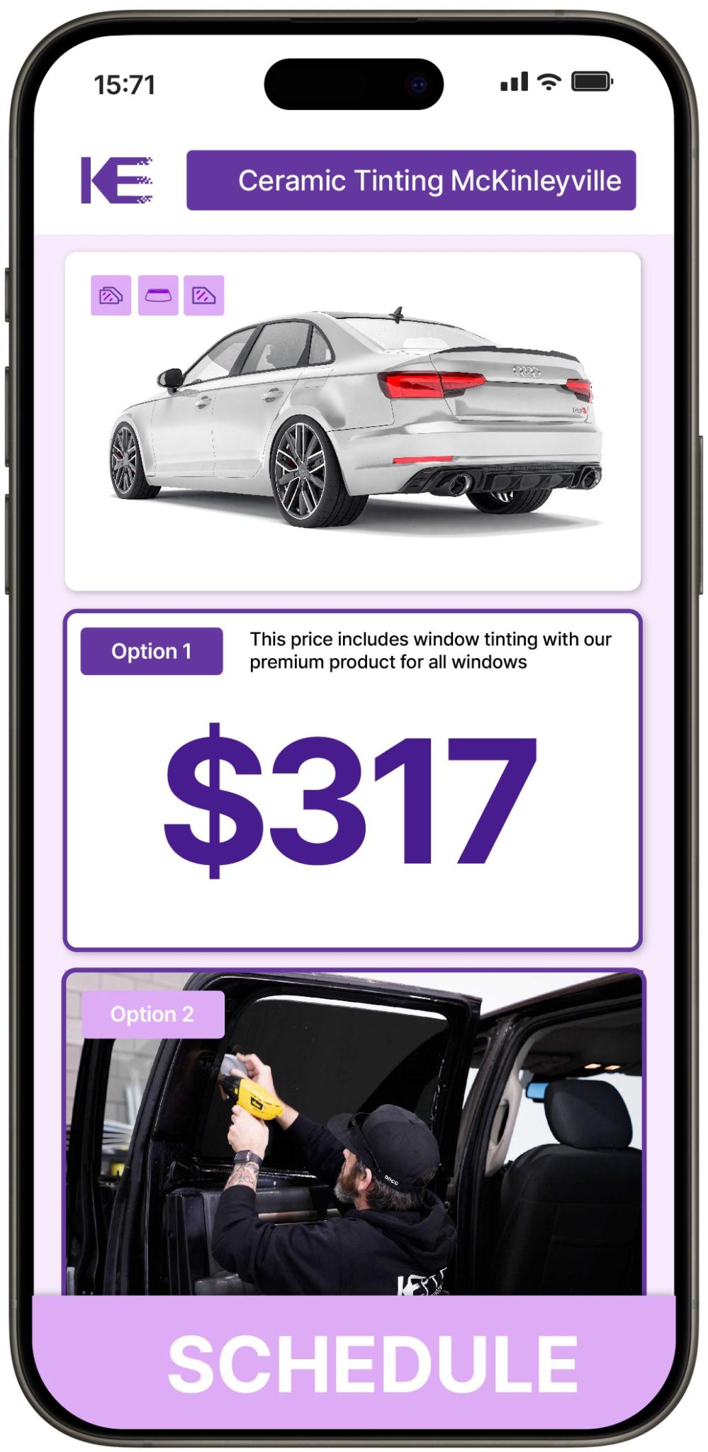 View Reasonable Ceramic Window Tinting Prices in McKinleyville, California