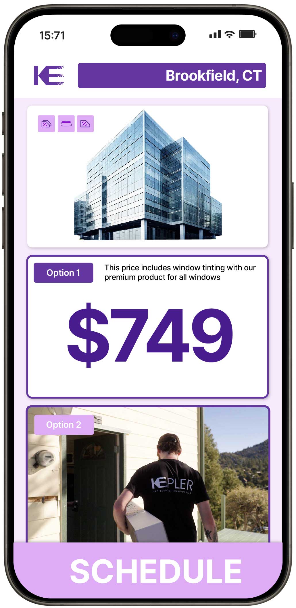 View Affordable Safety and Security Window Film Prices in Brookfield, Connecticut