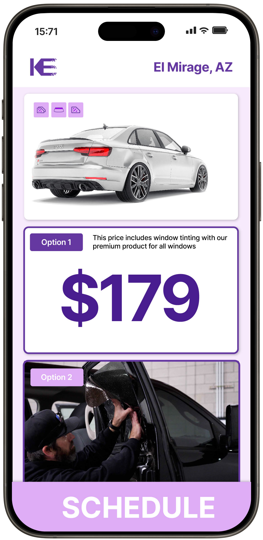 View Reasonable Car Window Tinting Prices in El Mirage, Arizona