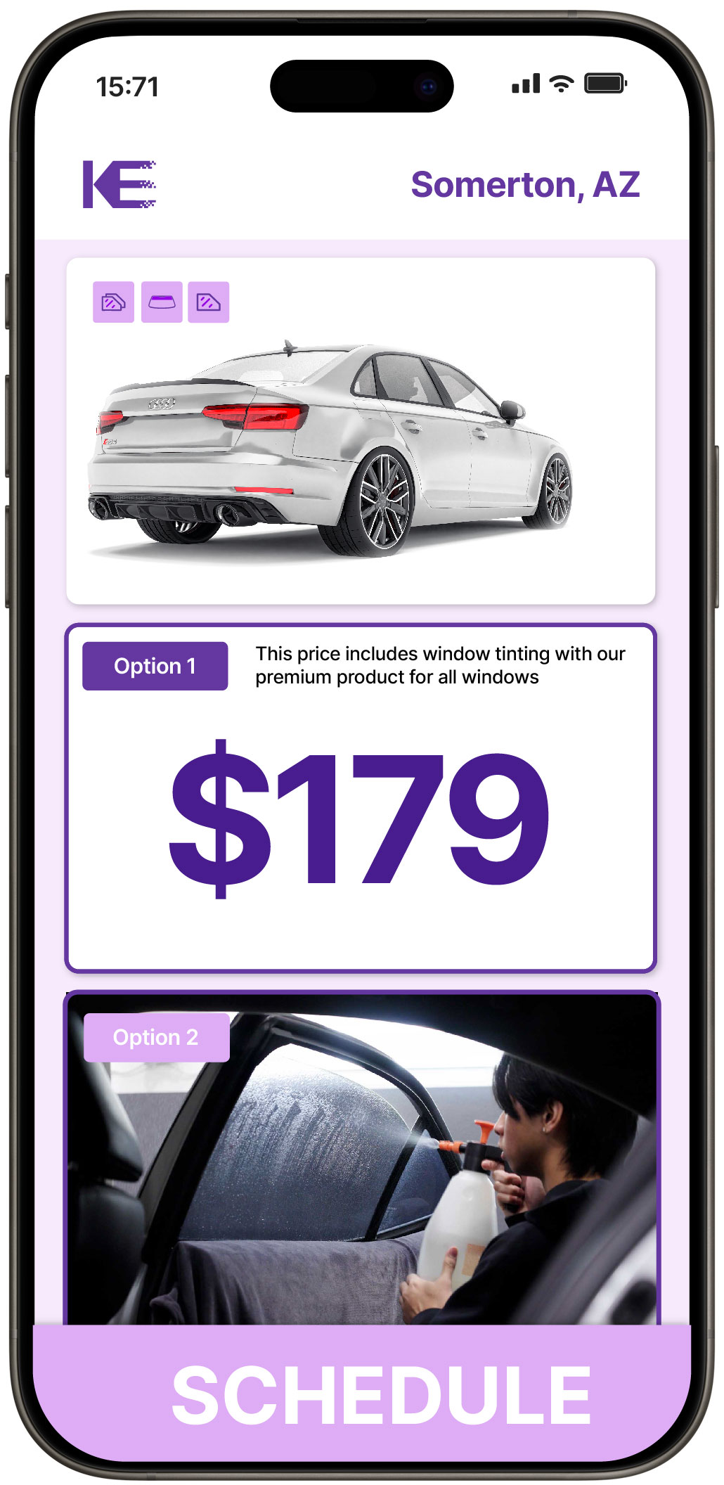 View Competitive Car Window Tinting Prices in Somerton, Arizona