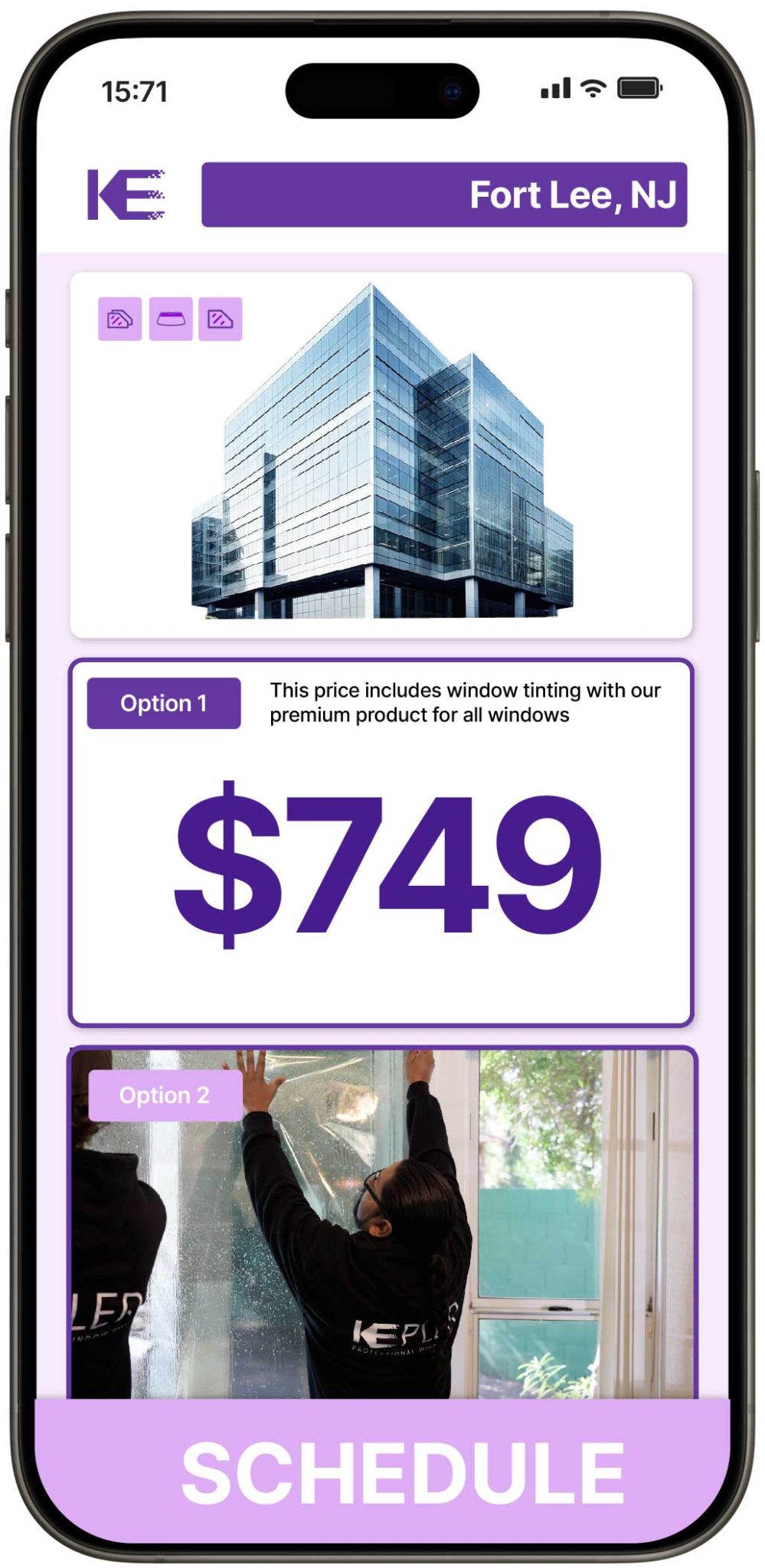 View Reasonable Safety and Security Window Film Prices in Fort Lee, New Jersey