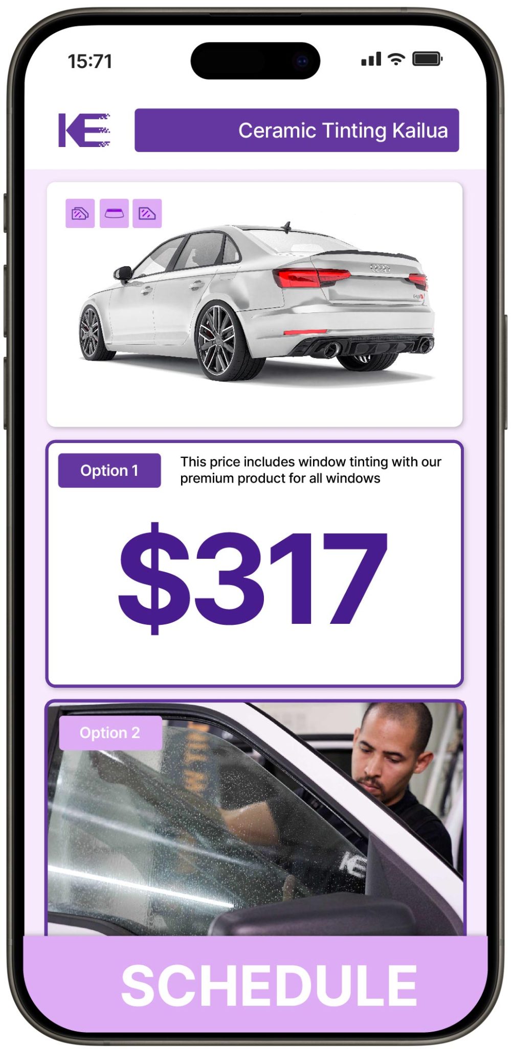 View Reasonable Ceramic Window Tinting Prices in Kailua, Hawaii