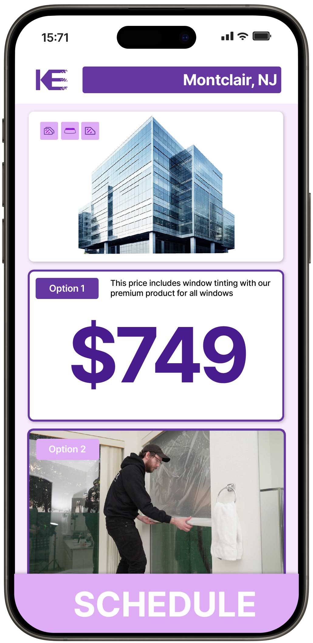 View Affordable Safety and Security Window Film Rates in Montclair, New Jersey