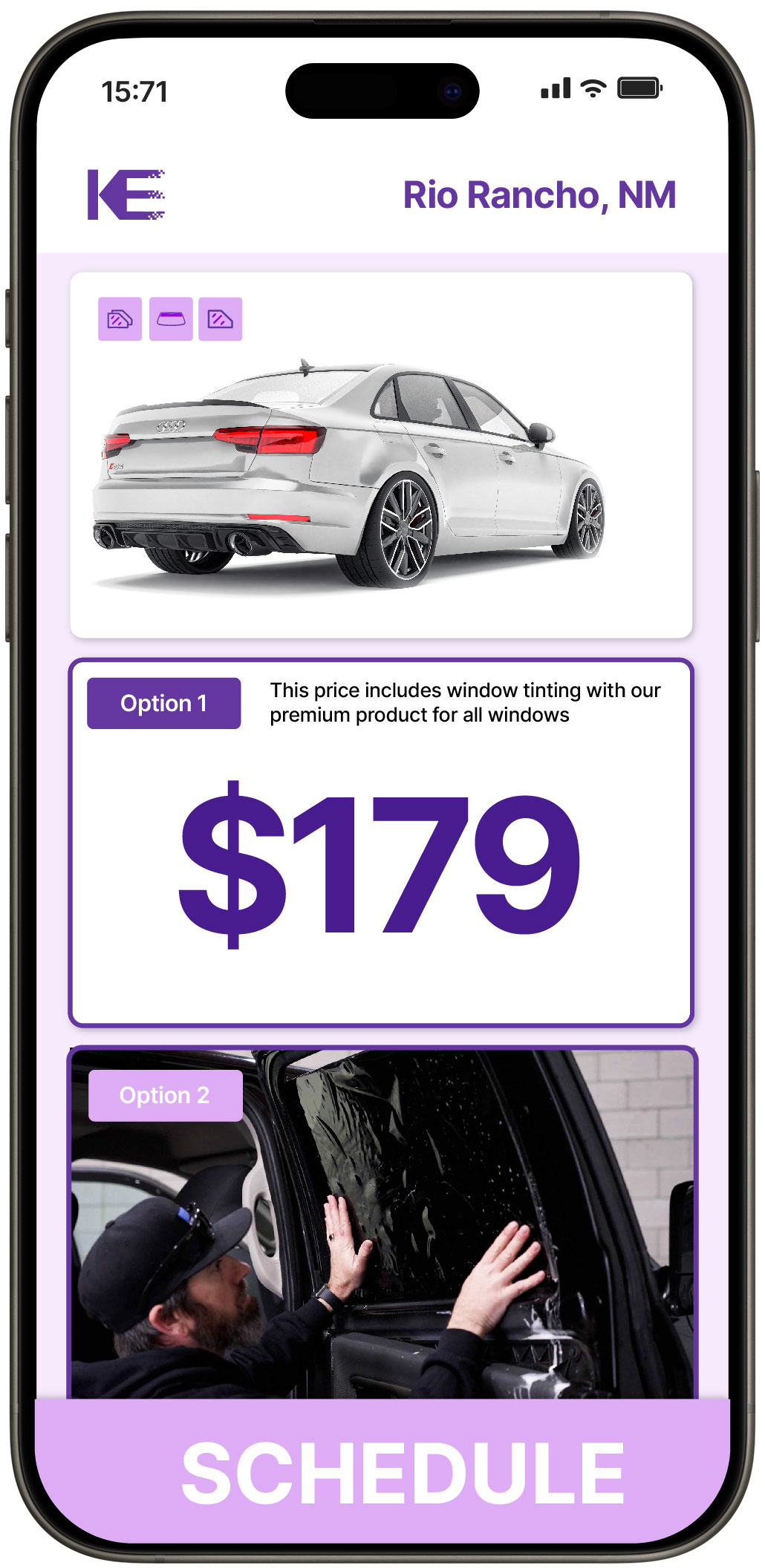View Reasonable Car Window Tinting Prices in Rio Rancho, New Mexico