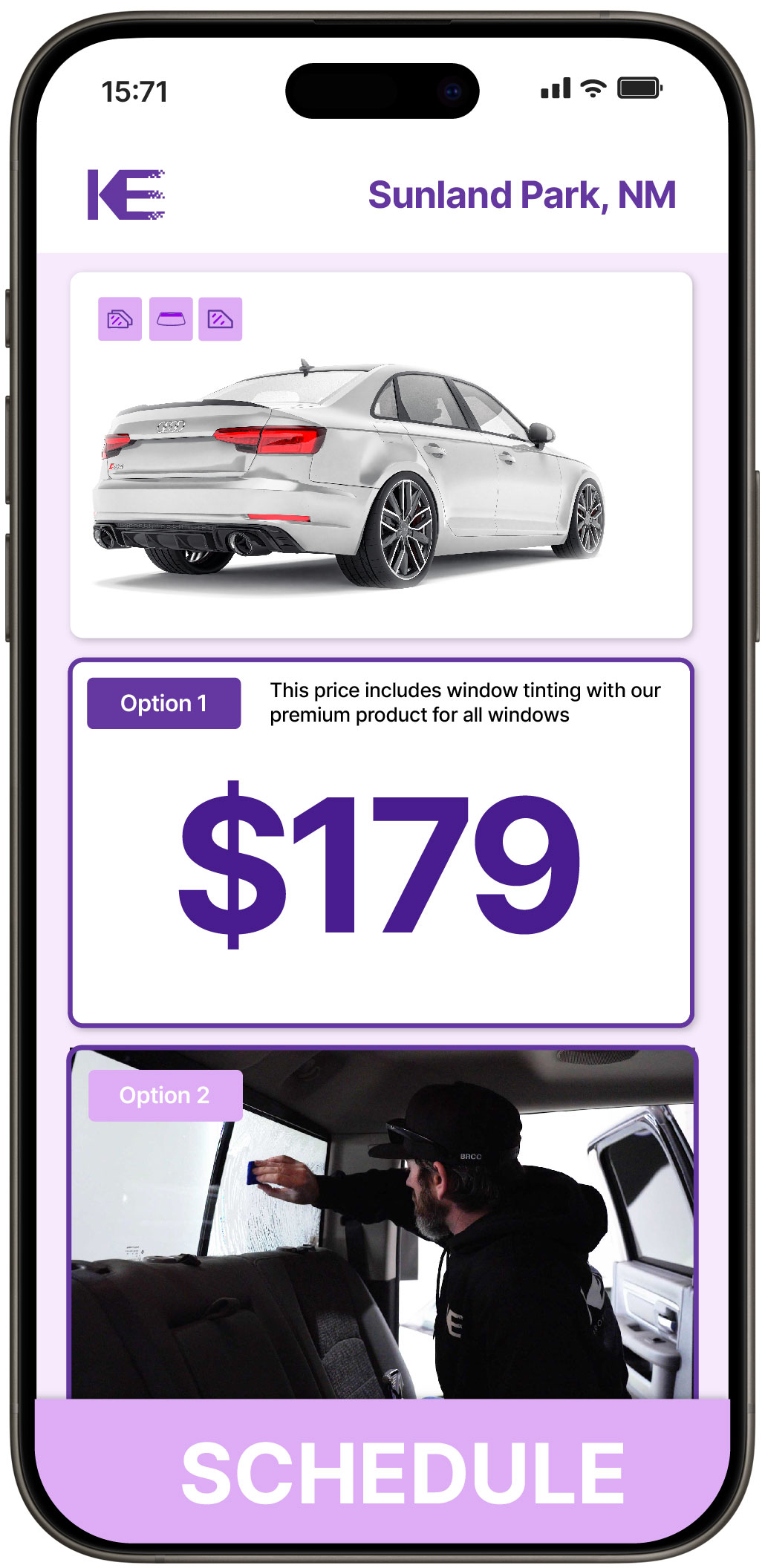 Car Window Tinting Sunland Park | Professional Tinting from $139