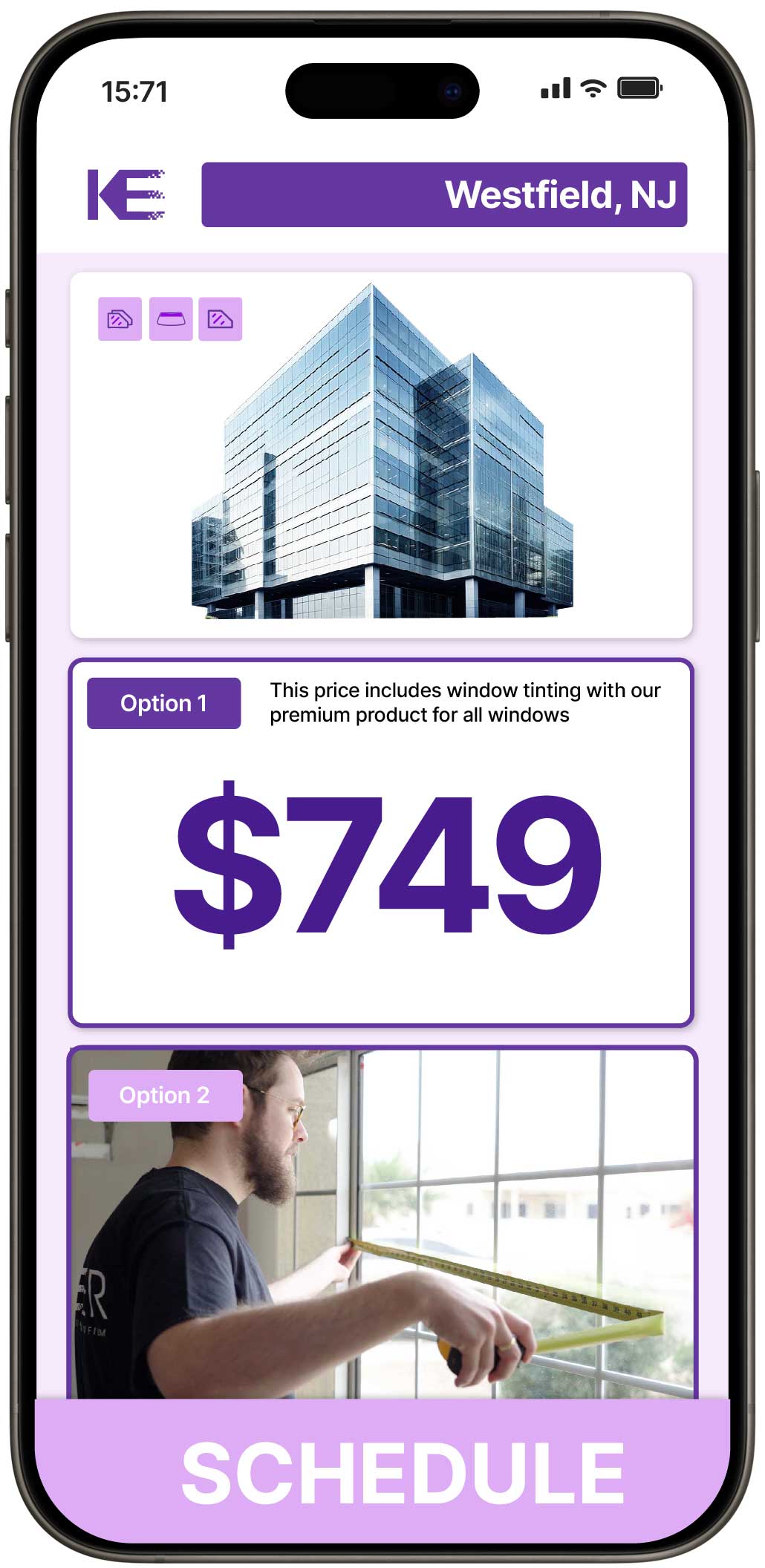 View Affordable Safety and Security Window Film Rates in Westfield, New Jersey