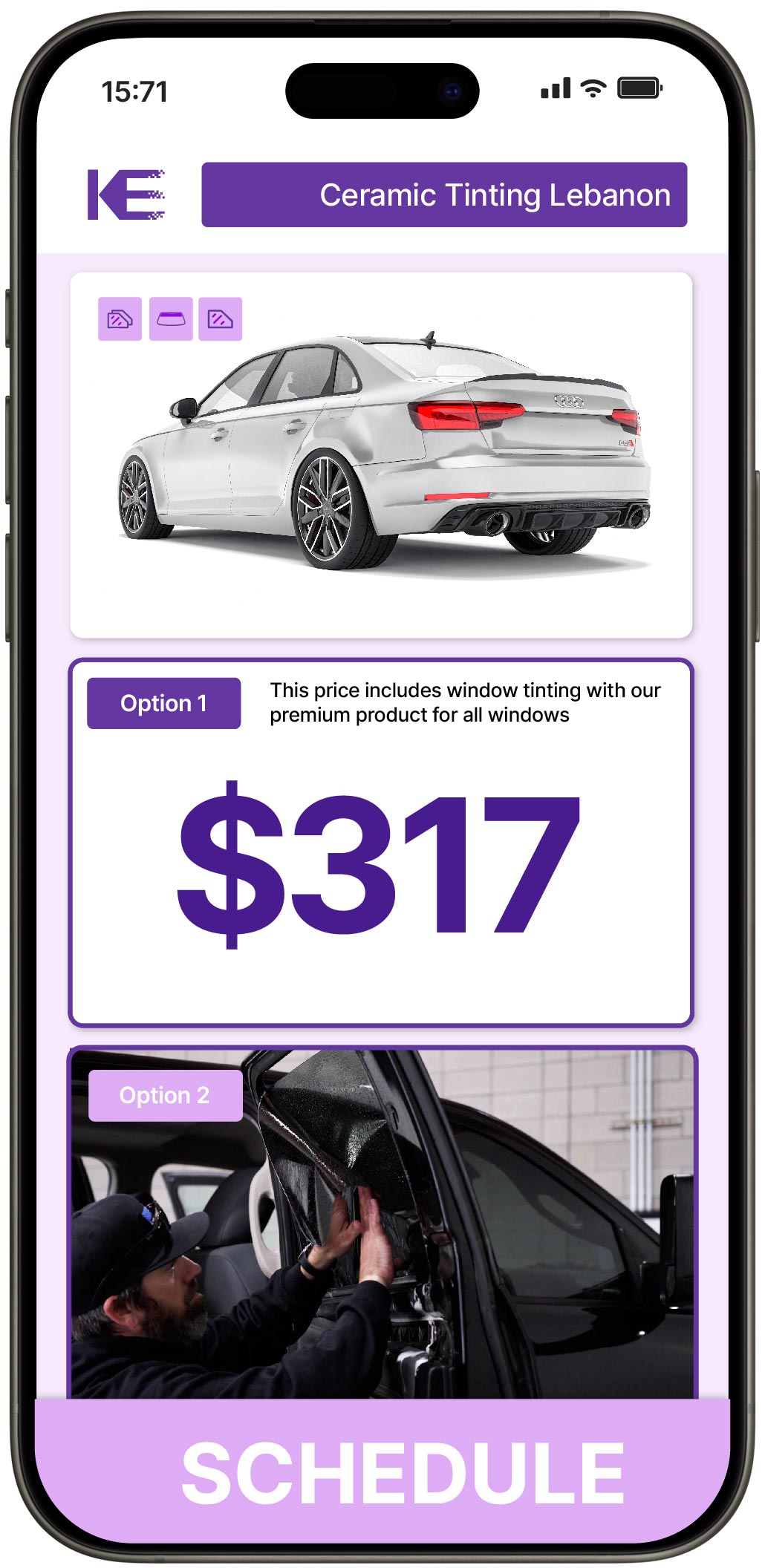 Ceramic Window Tinting Lebanon | Professional Tinting from $249