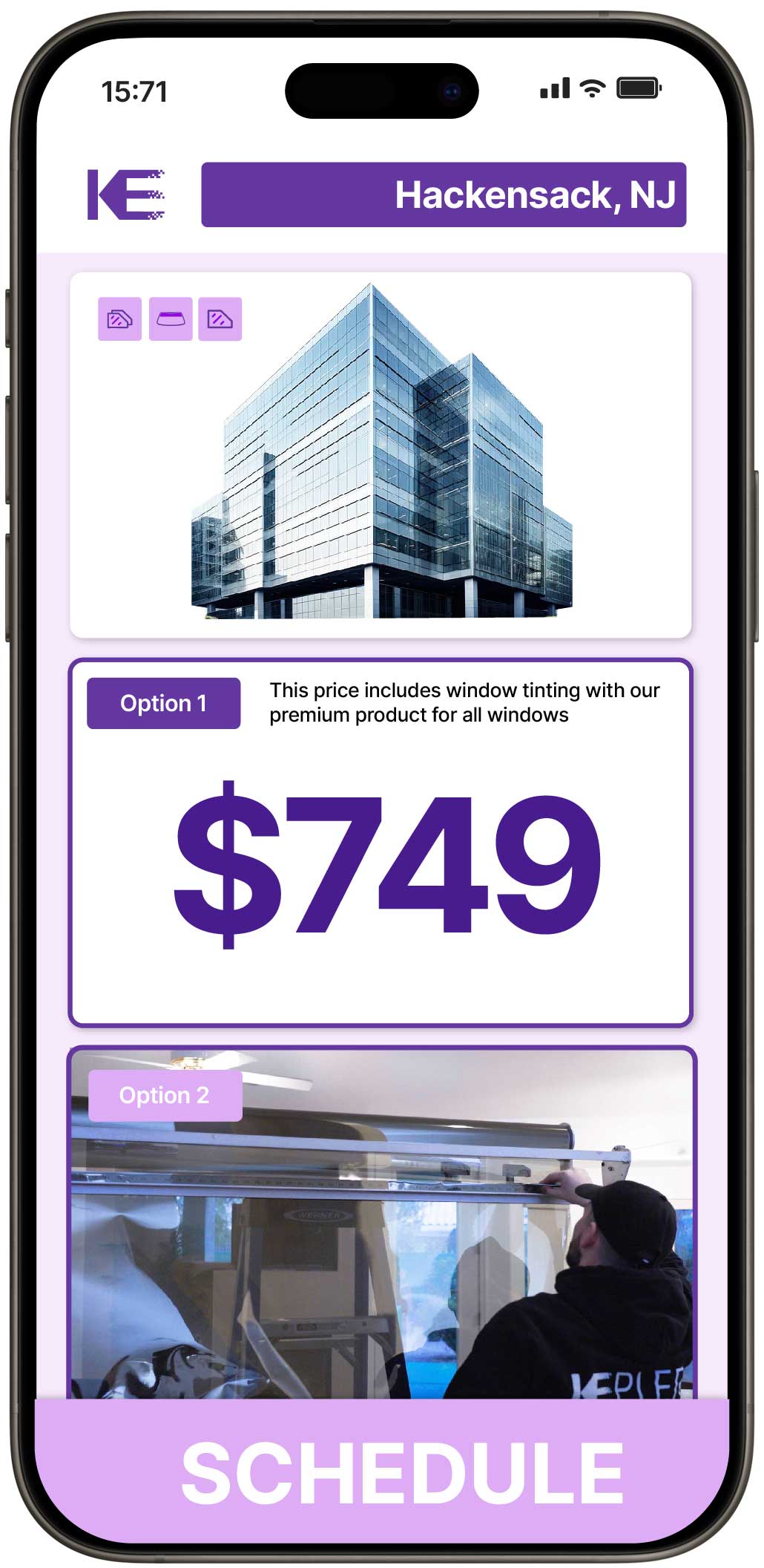 View Competitive Safety and Security Window Film Prices in Hackensack, New Jersey