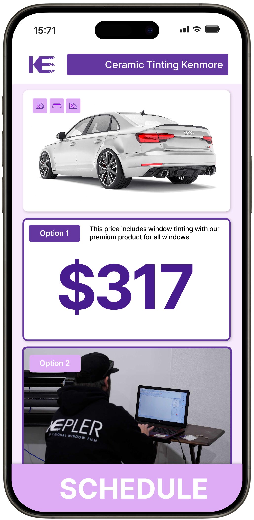 Ceramic Window Tinting Kenmore | Professional Tinting from $249
