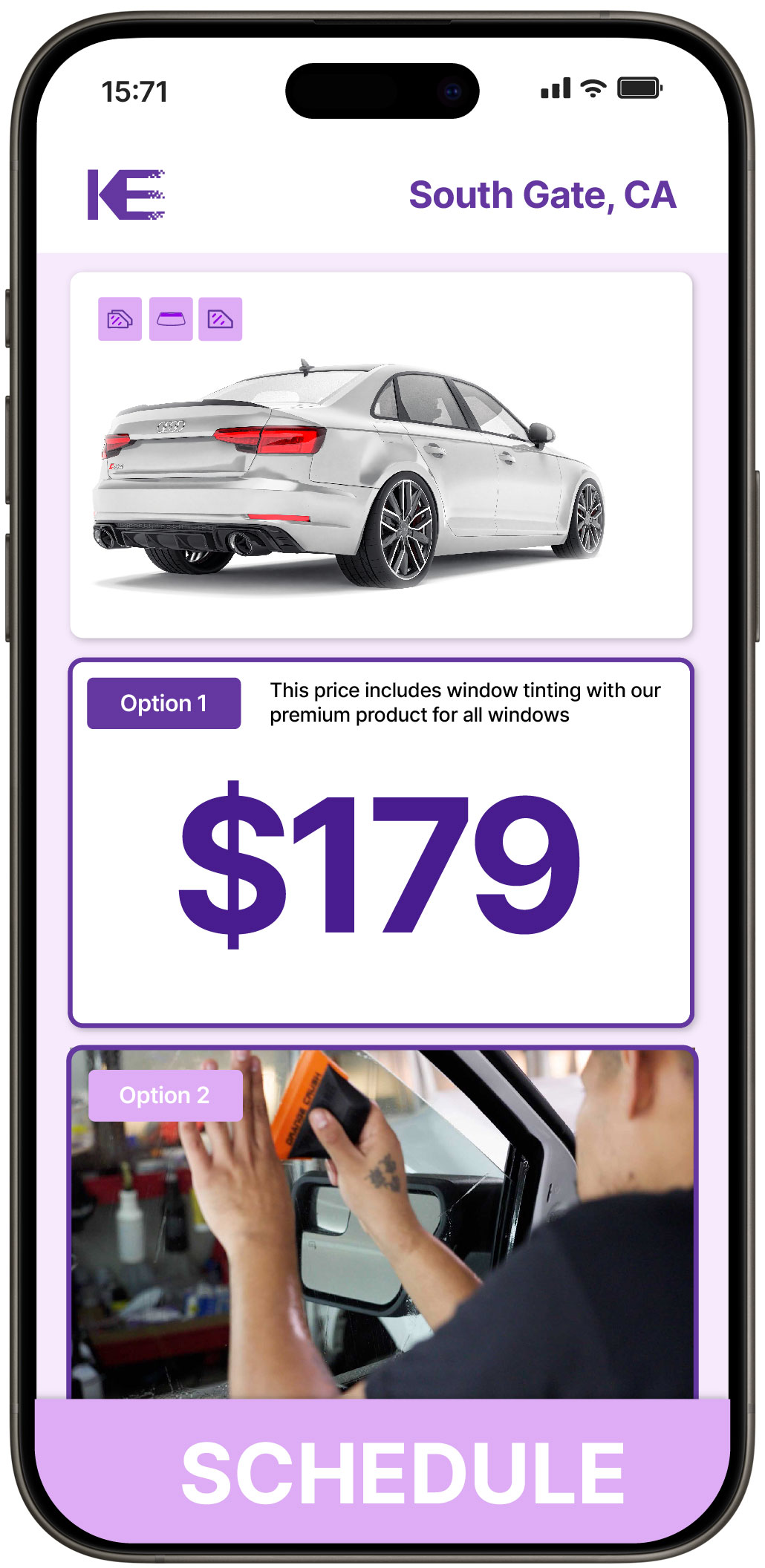 View Reasonable Car Window Tinting Prices in South Gate, California