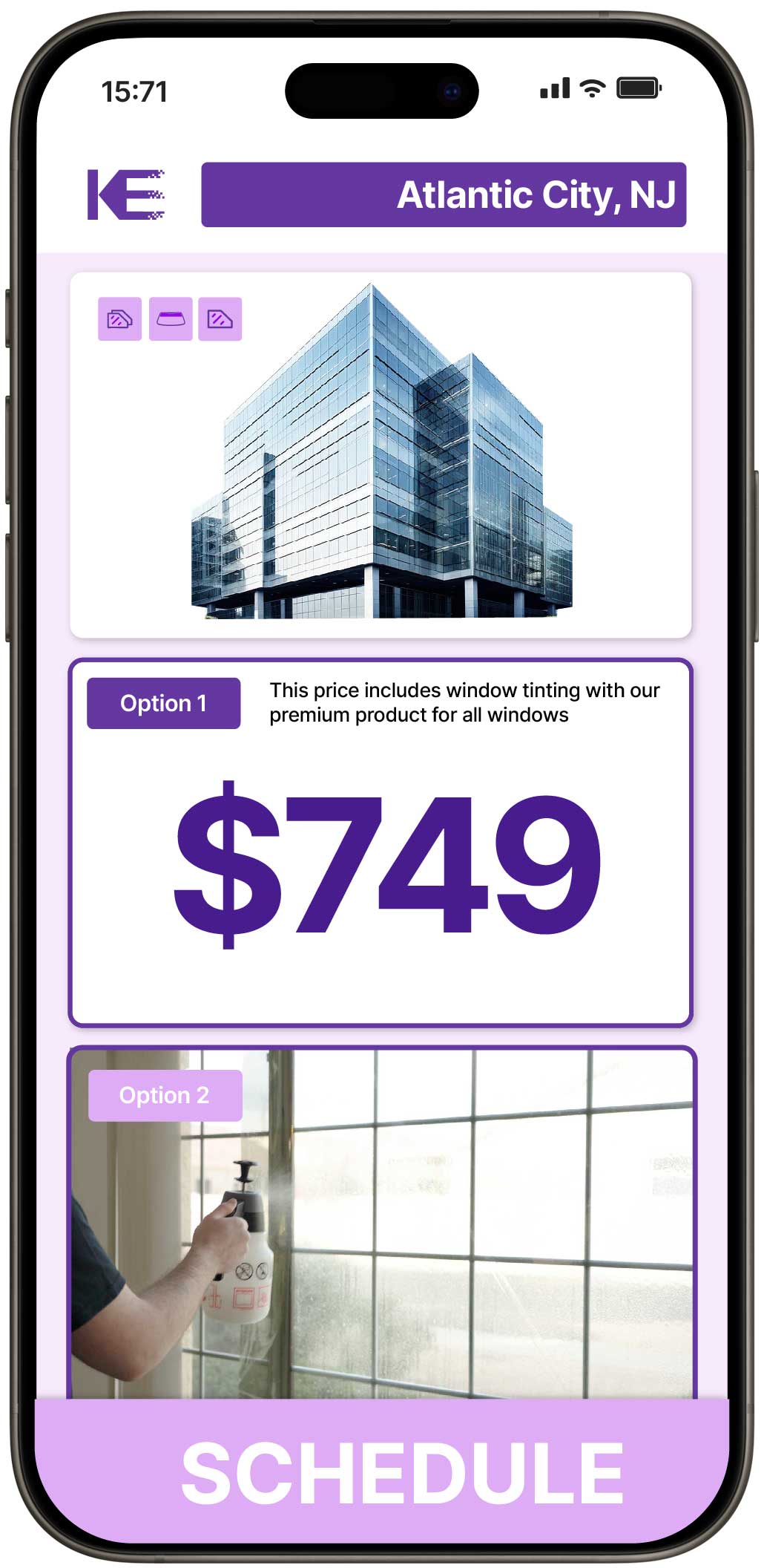 View Reasonable Safety and Security Window Film Prices in Atlantic City, New Jersey