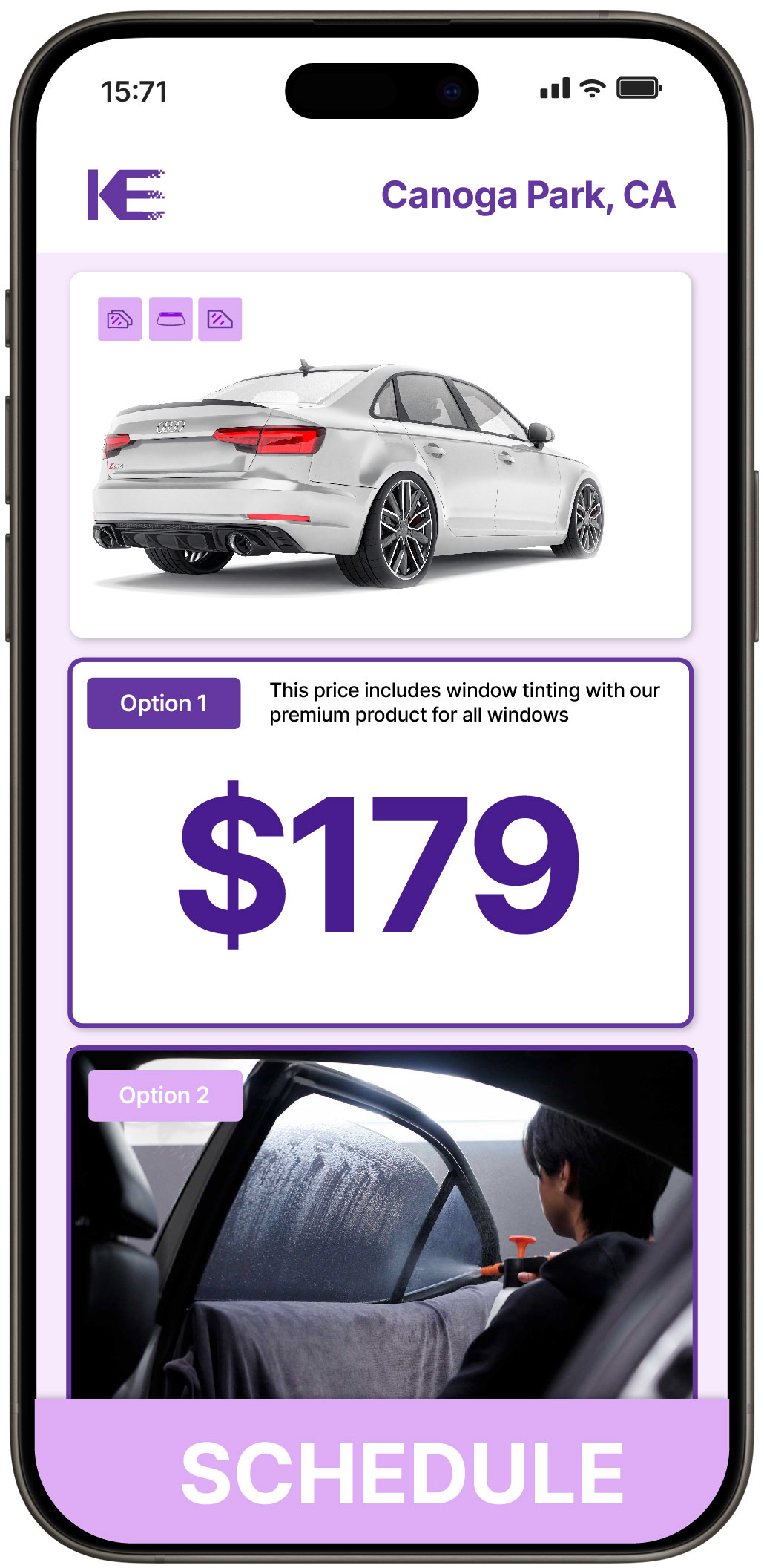 View Competitive Car Window Tinting Prices in Canoga Park, California