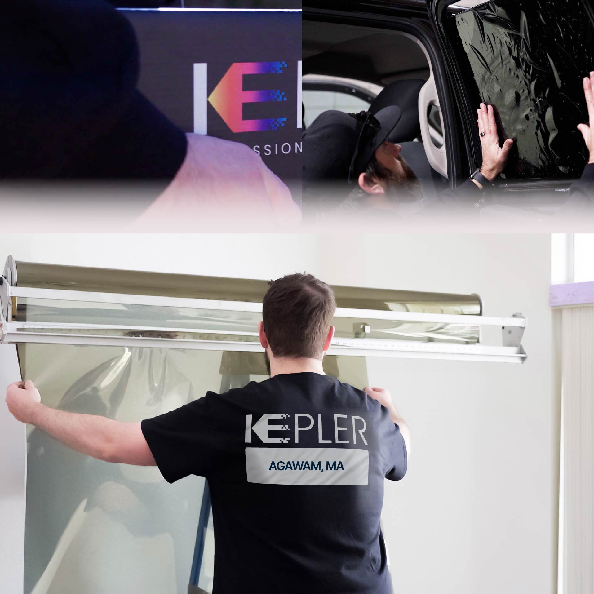 Kepler Specialist Installing Anti-Graffiti Film in Agawam, Massachusetts