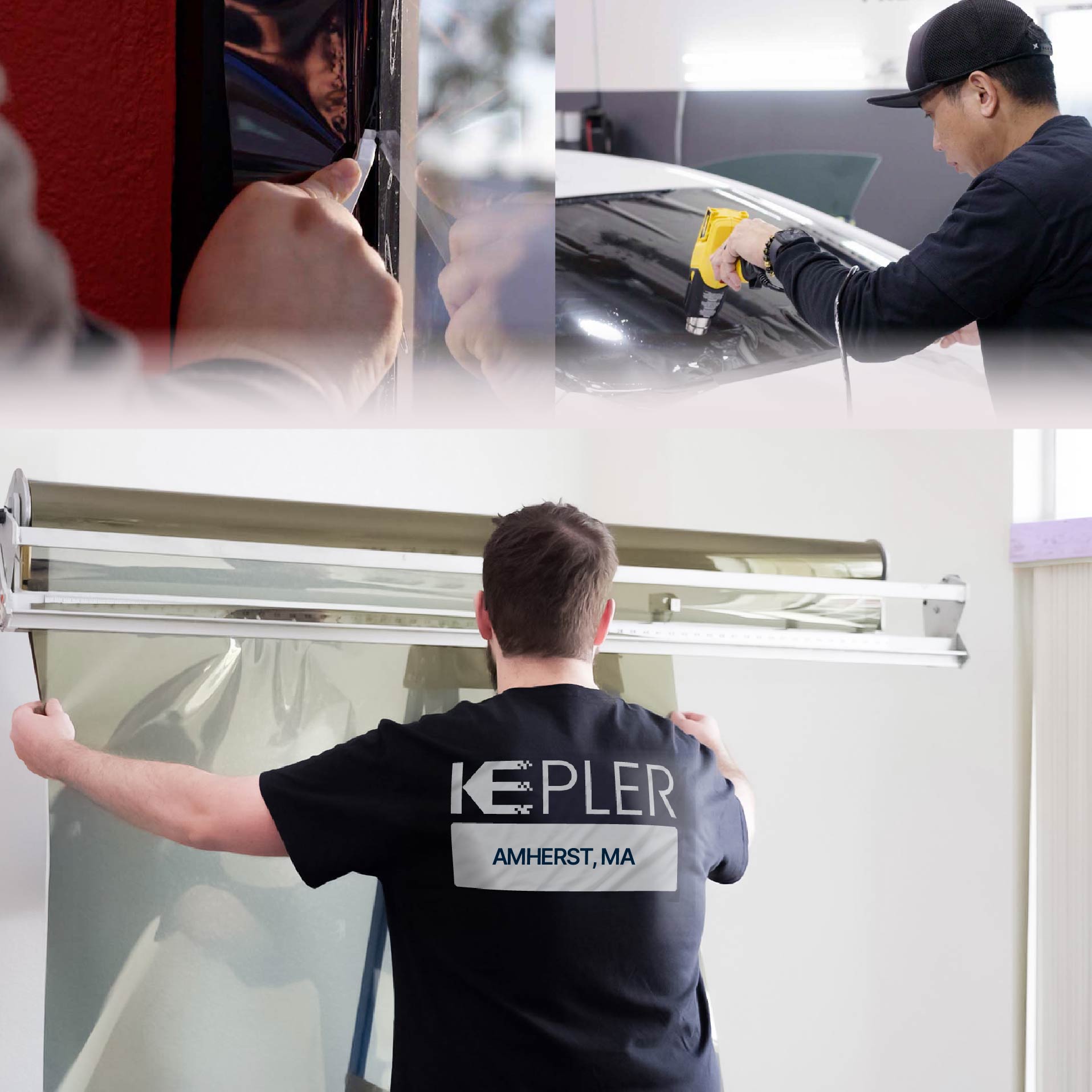 Kepler Specialist Installing Anti-Graffiti Film in Amherst, Massachusetts