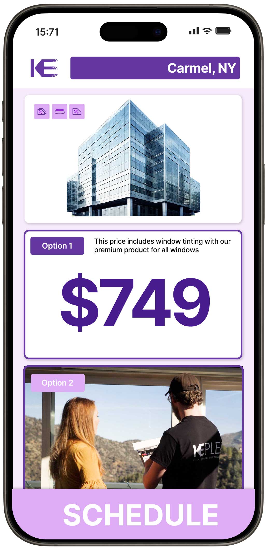 View Competitive Safety and Security Window Film Costs in Carmel, New York