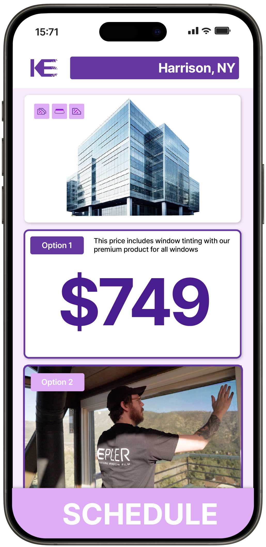 View Reasonable Safety and Security Window Film Prices in Harrison, New York
