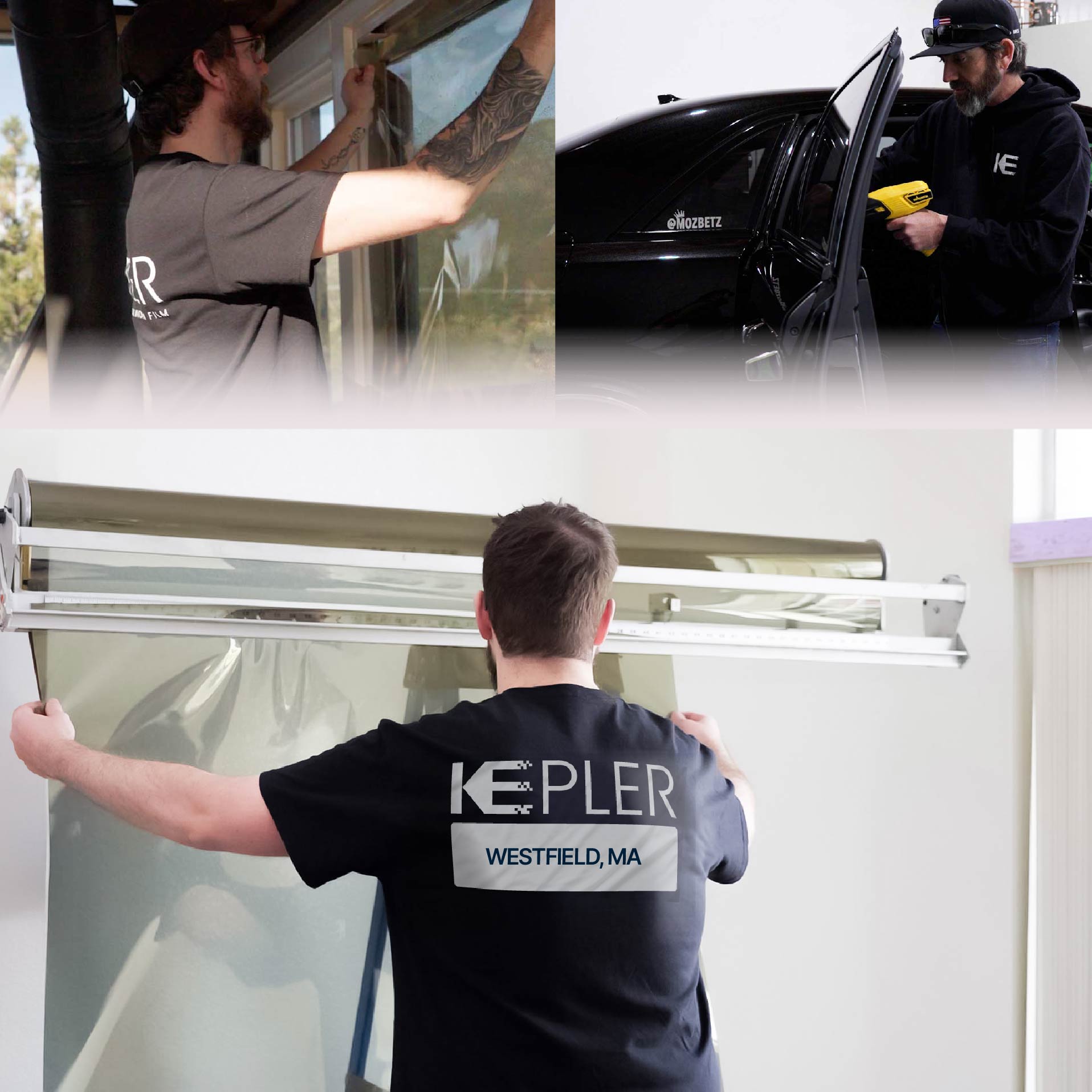 Kepler Specialist Installing Anti-Graffiti Film in Westfield, Massachusetts