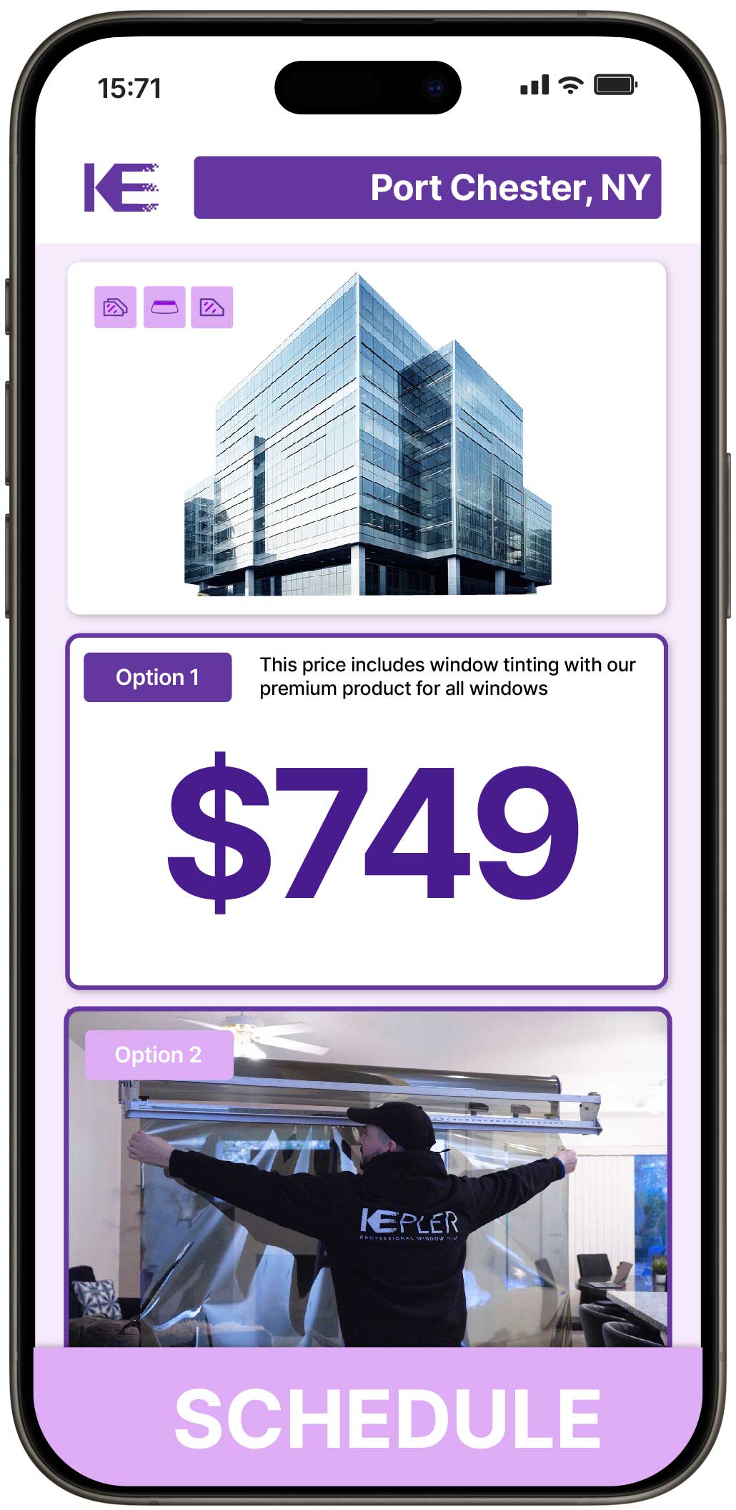 View Affordable Safety and Security Window Film Rates in Port Chester, New York